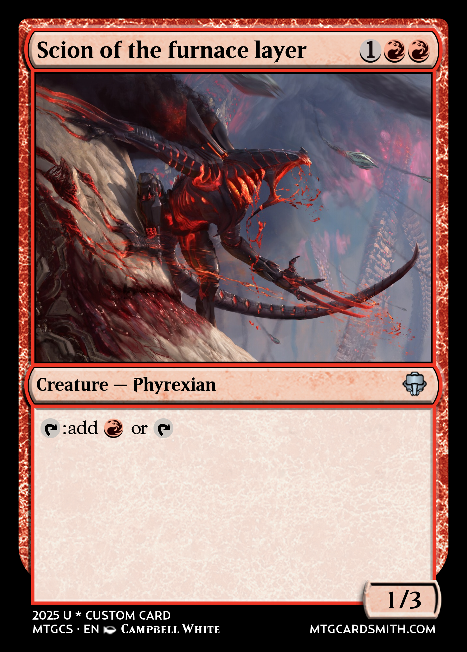Scion of the furnace layer
