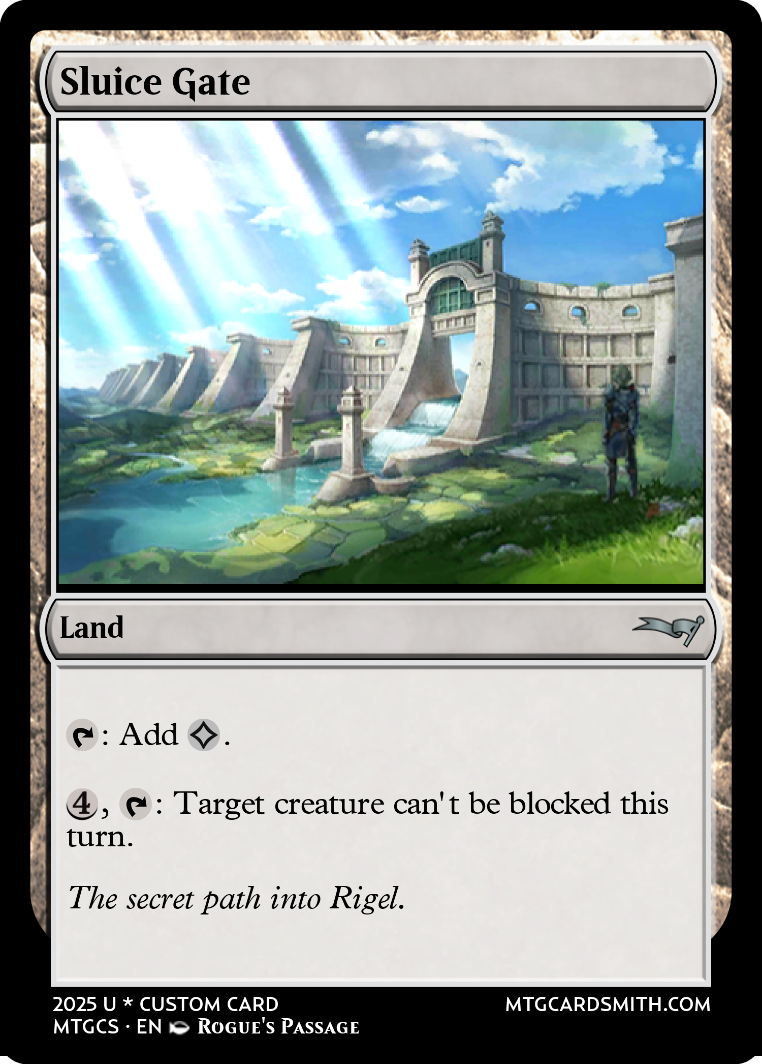 Sluice Gate
