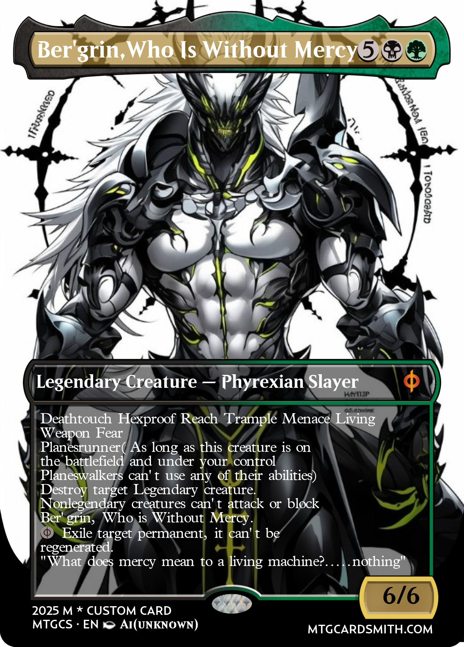 Ber'grin,Who Is Without Mercy 