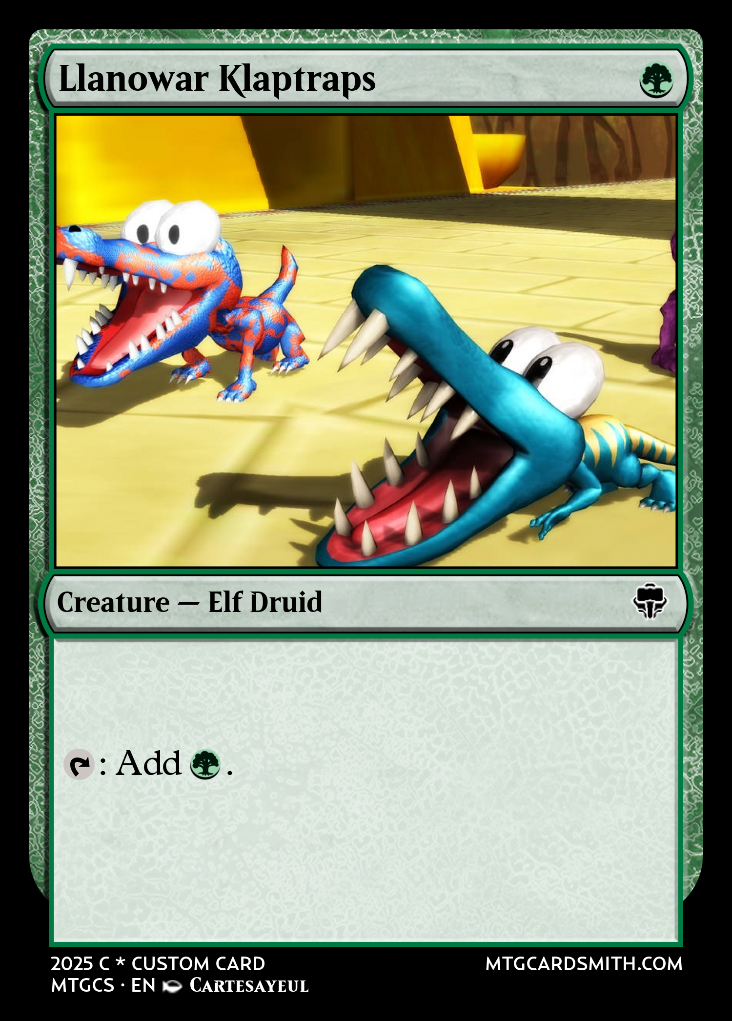Llanowar Klaptraps
