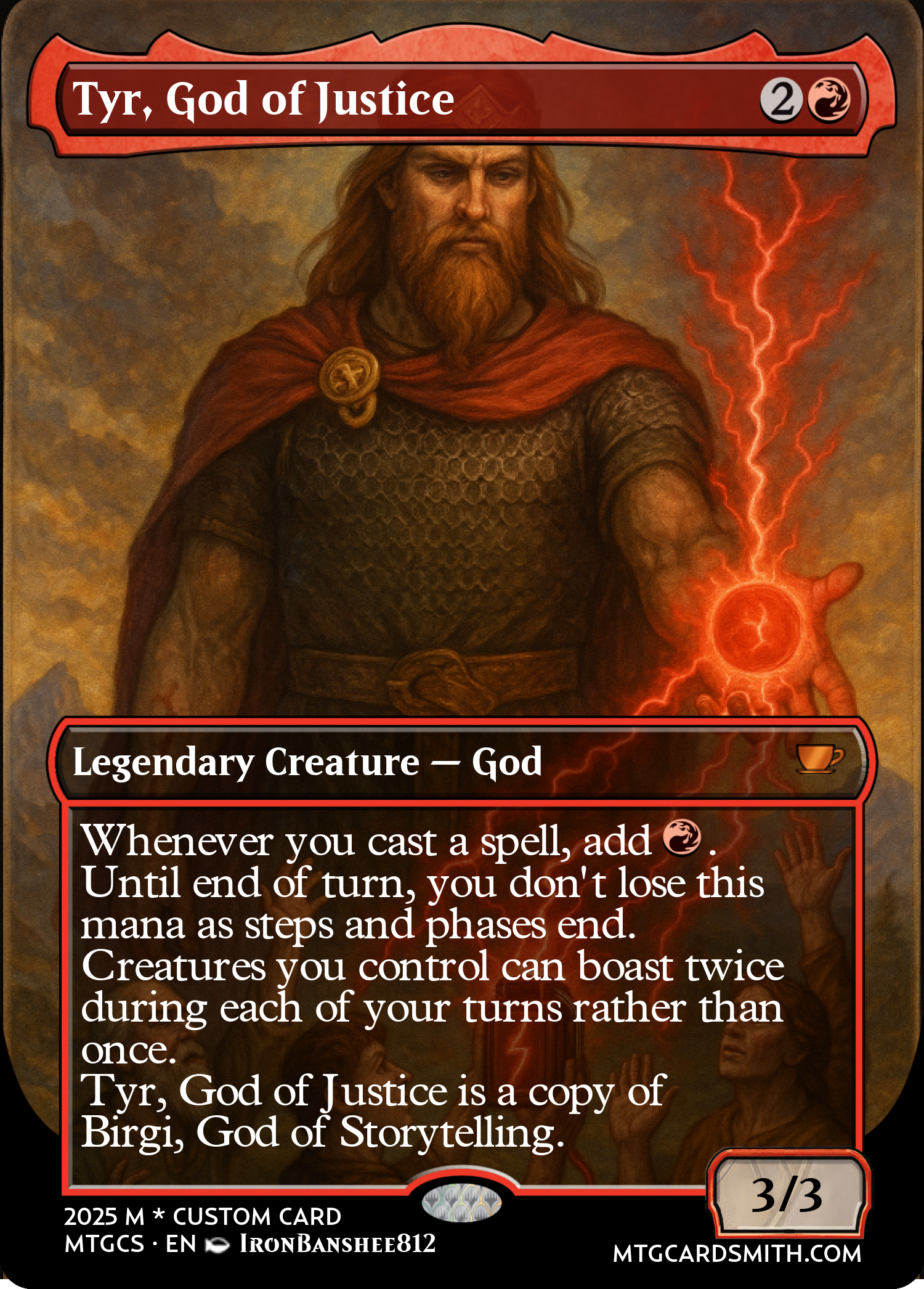 Tyr, God of Justice