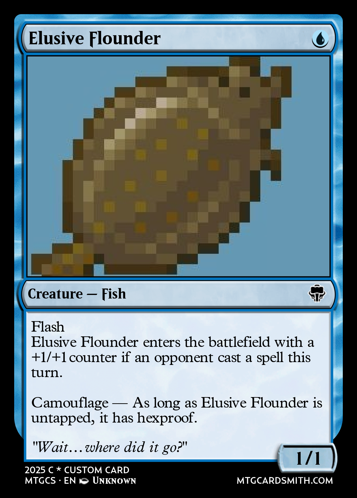 Elusive Flounder