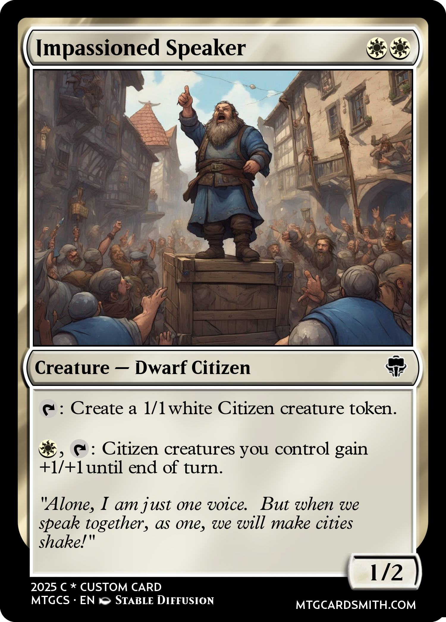 Impassioned Speaker