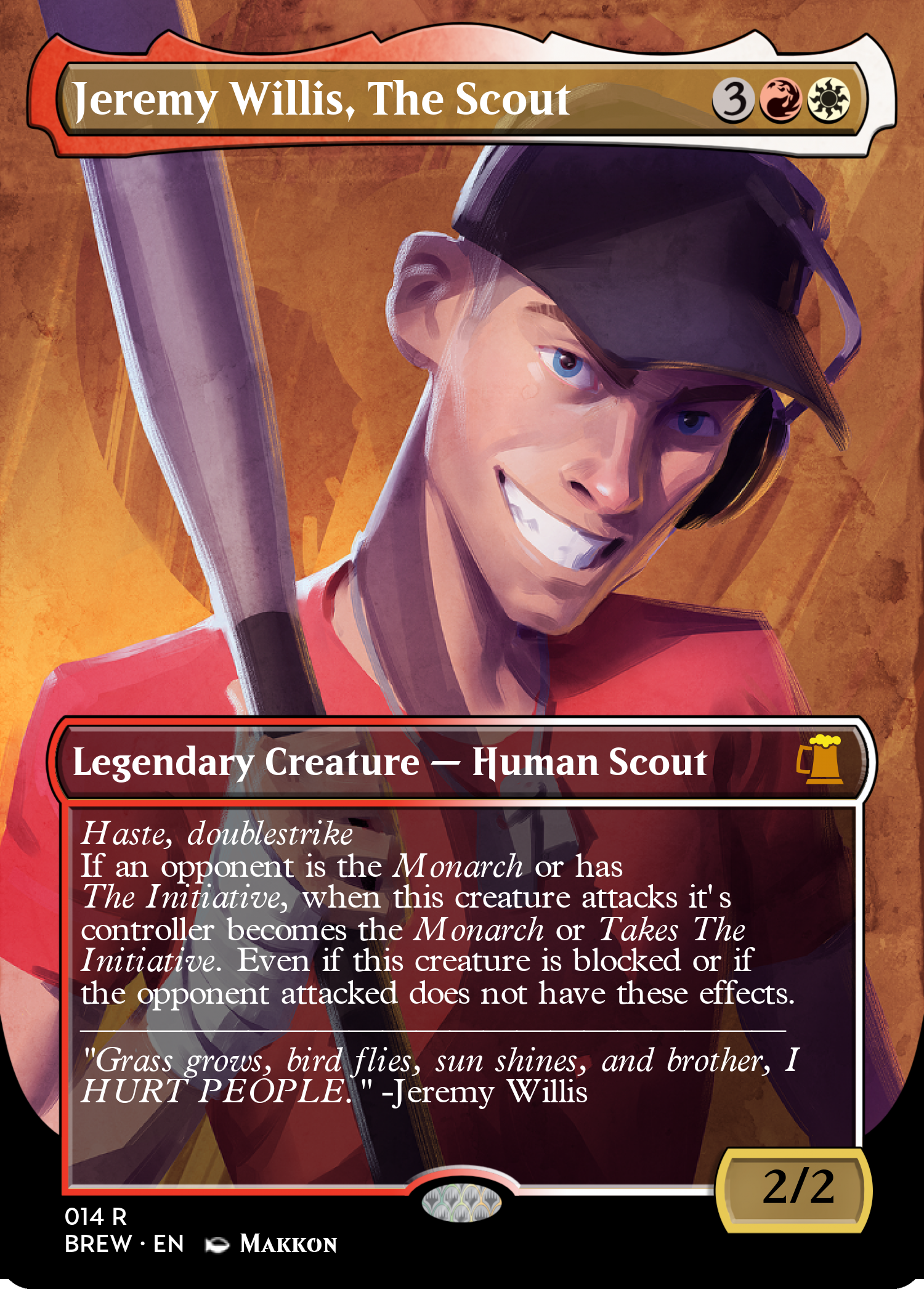Jeremy Willis, The Scout