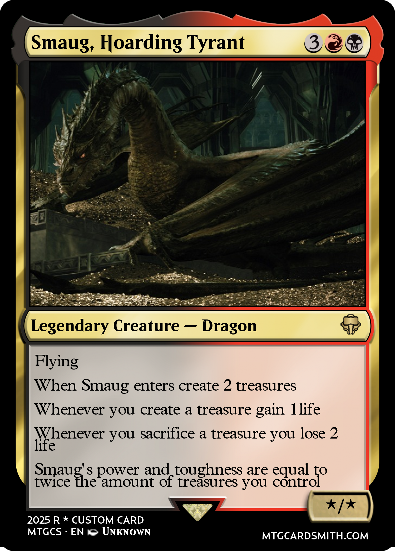 Smaug, Hoarding Tyrant