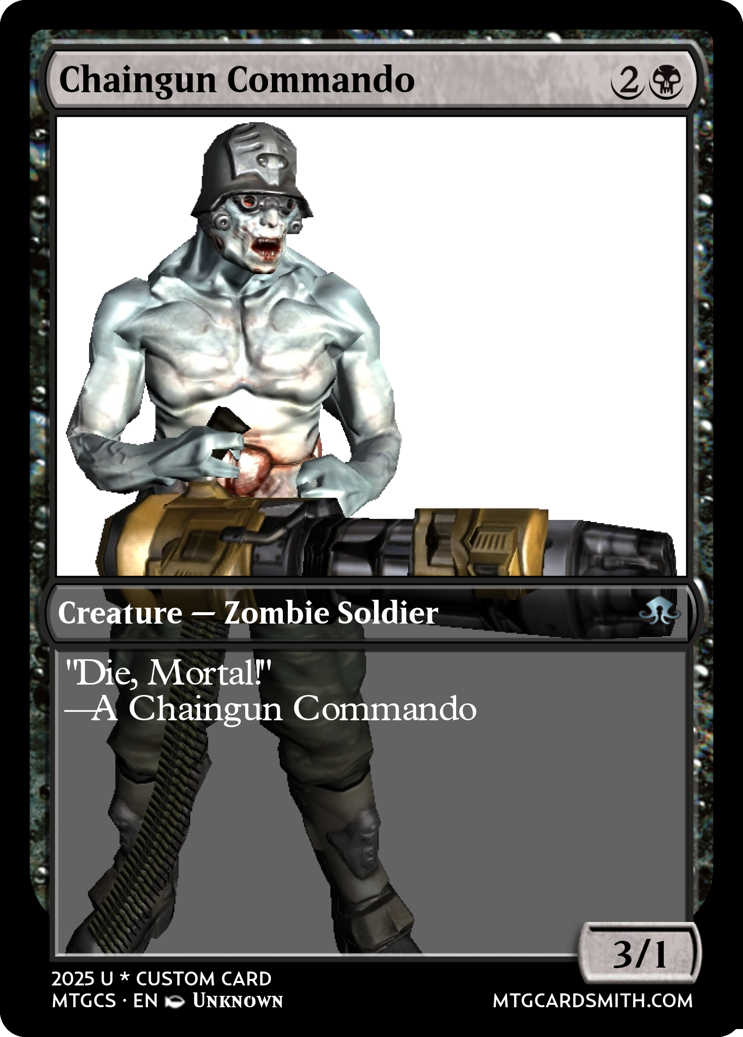 Chaingun Commando