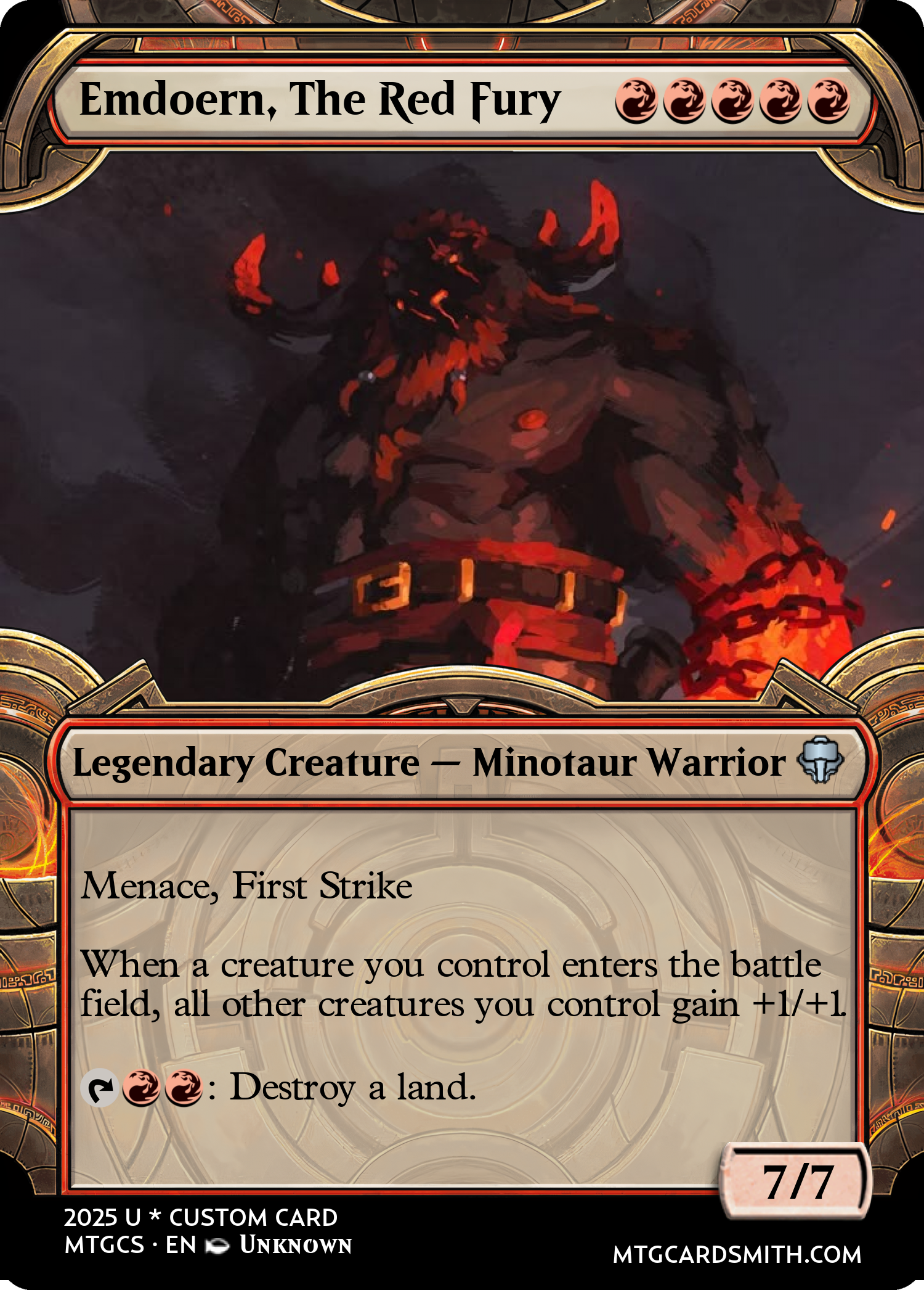 Emdoern, The Red Fury