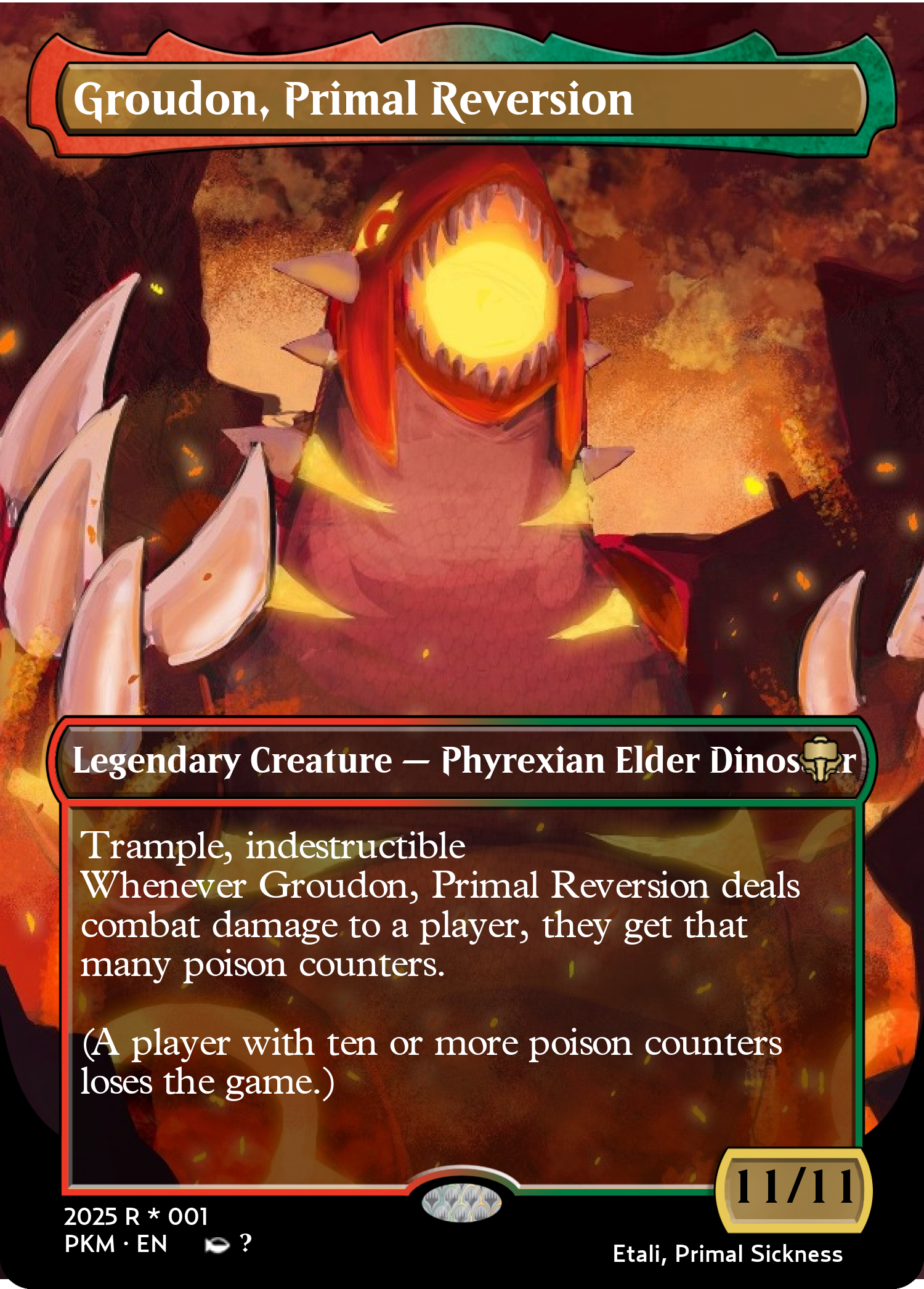 Groudon, Primal Reversion