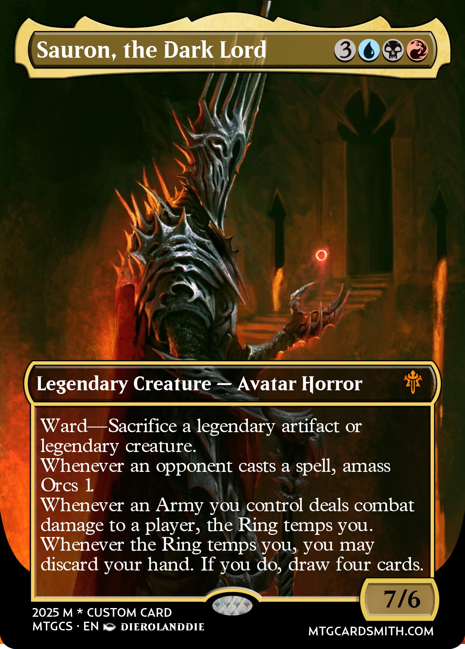 Sauron, the Dark Lord