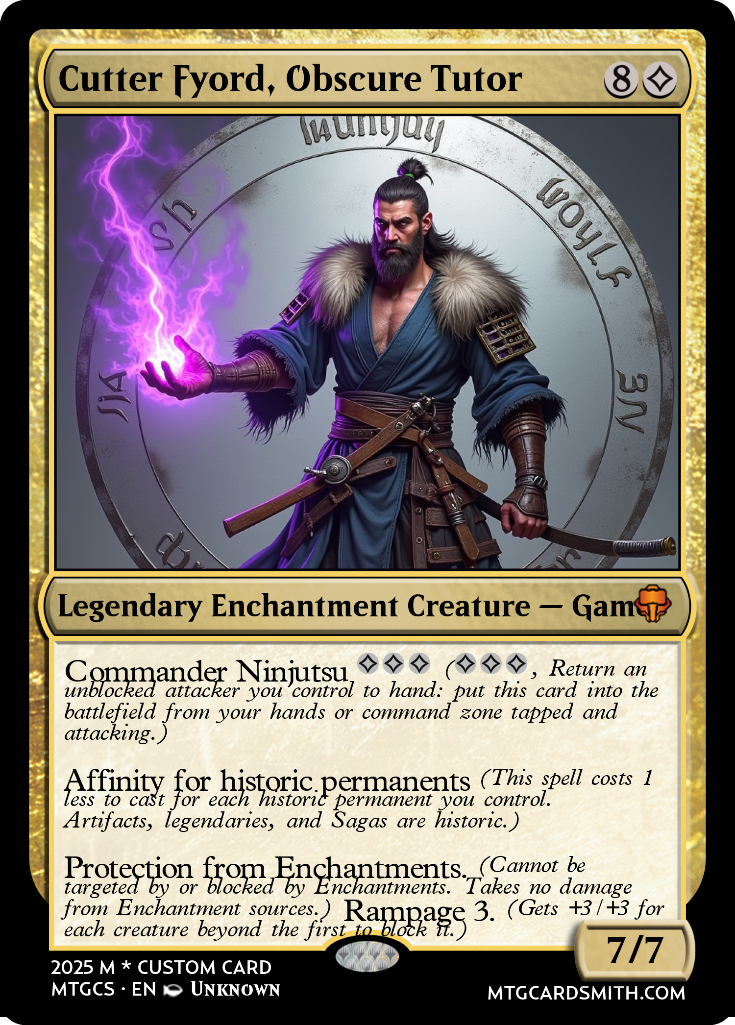 Cutter Fyord, Obscure Tutor