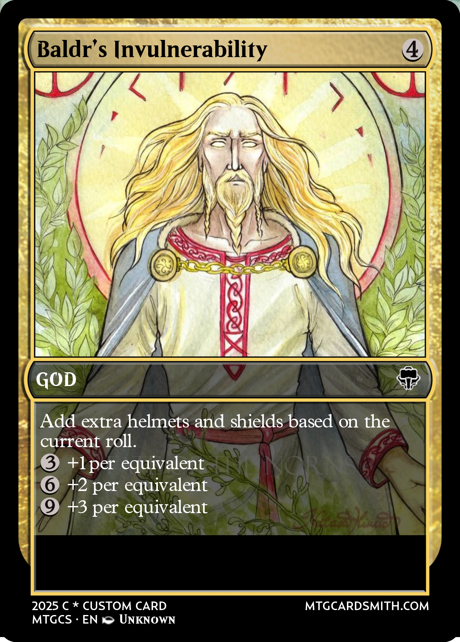 Baldr’s Invulnerability