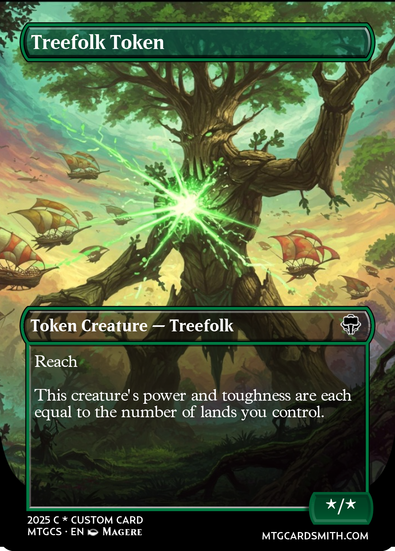 Treefolk Token