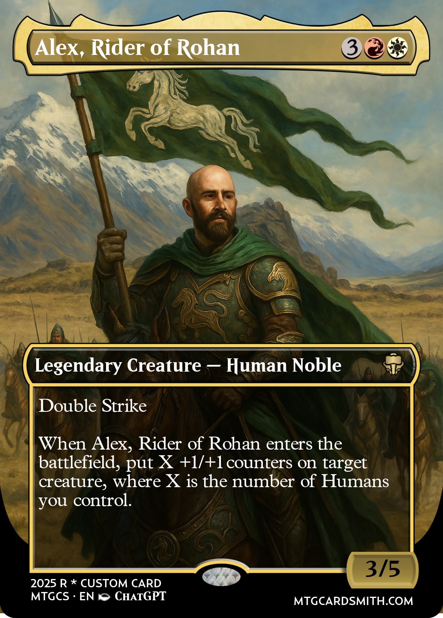 Alex, Rider of Rohan