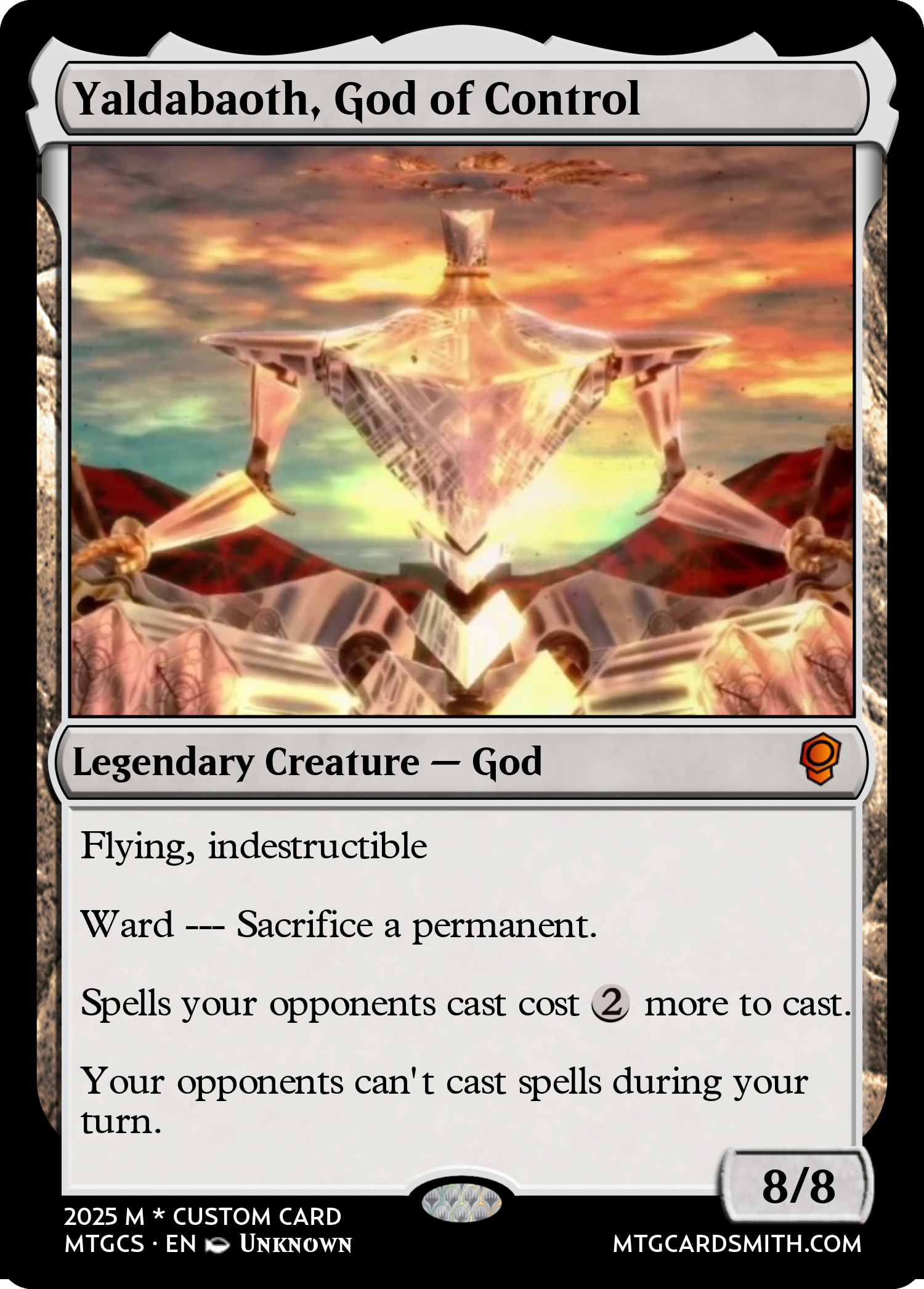 Yaldabaoth, God of Control