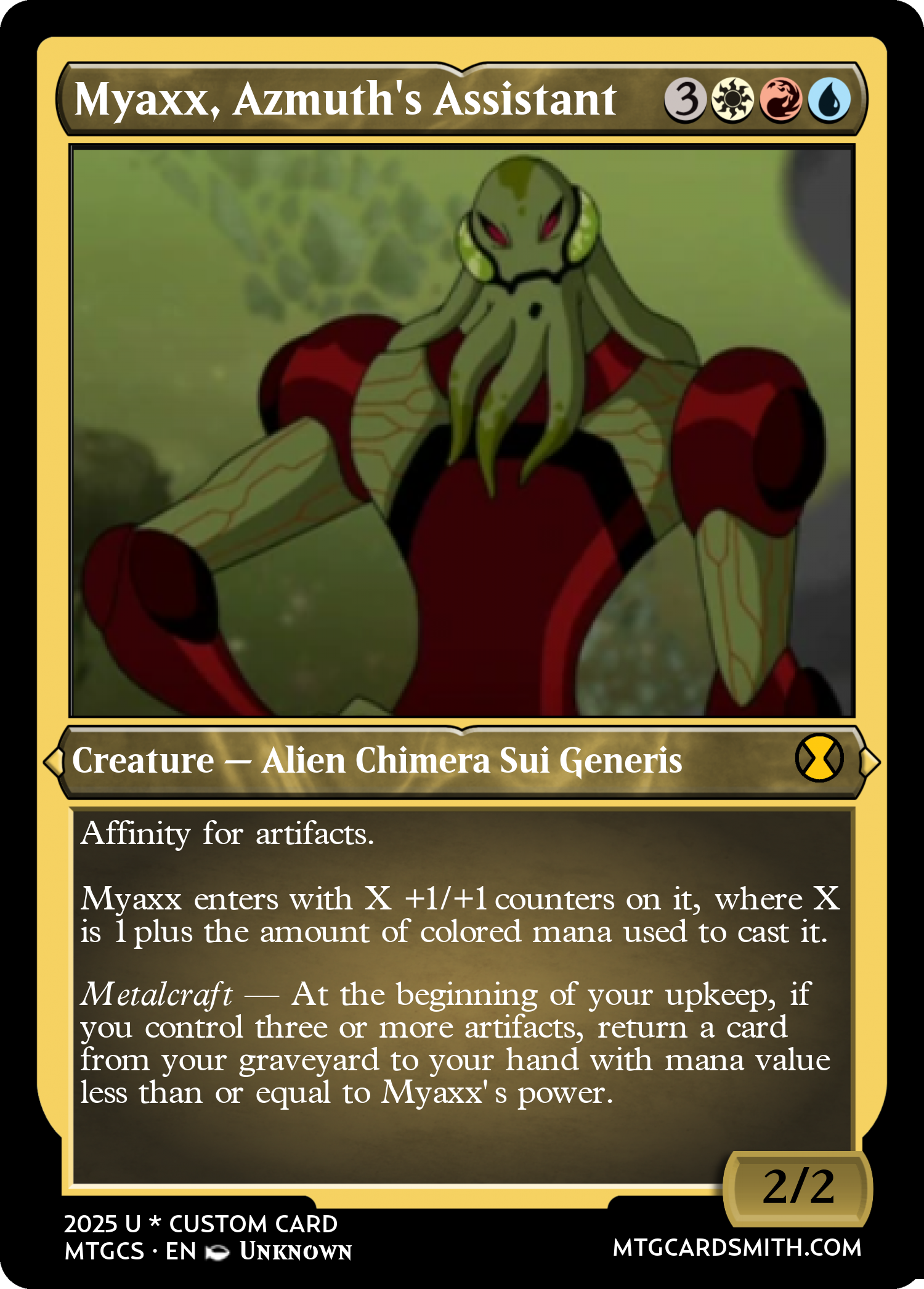 Myaxx, Azmuth's Assistant