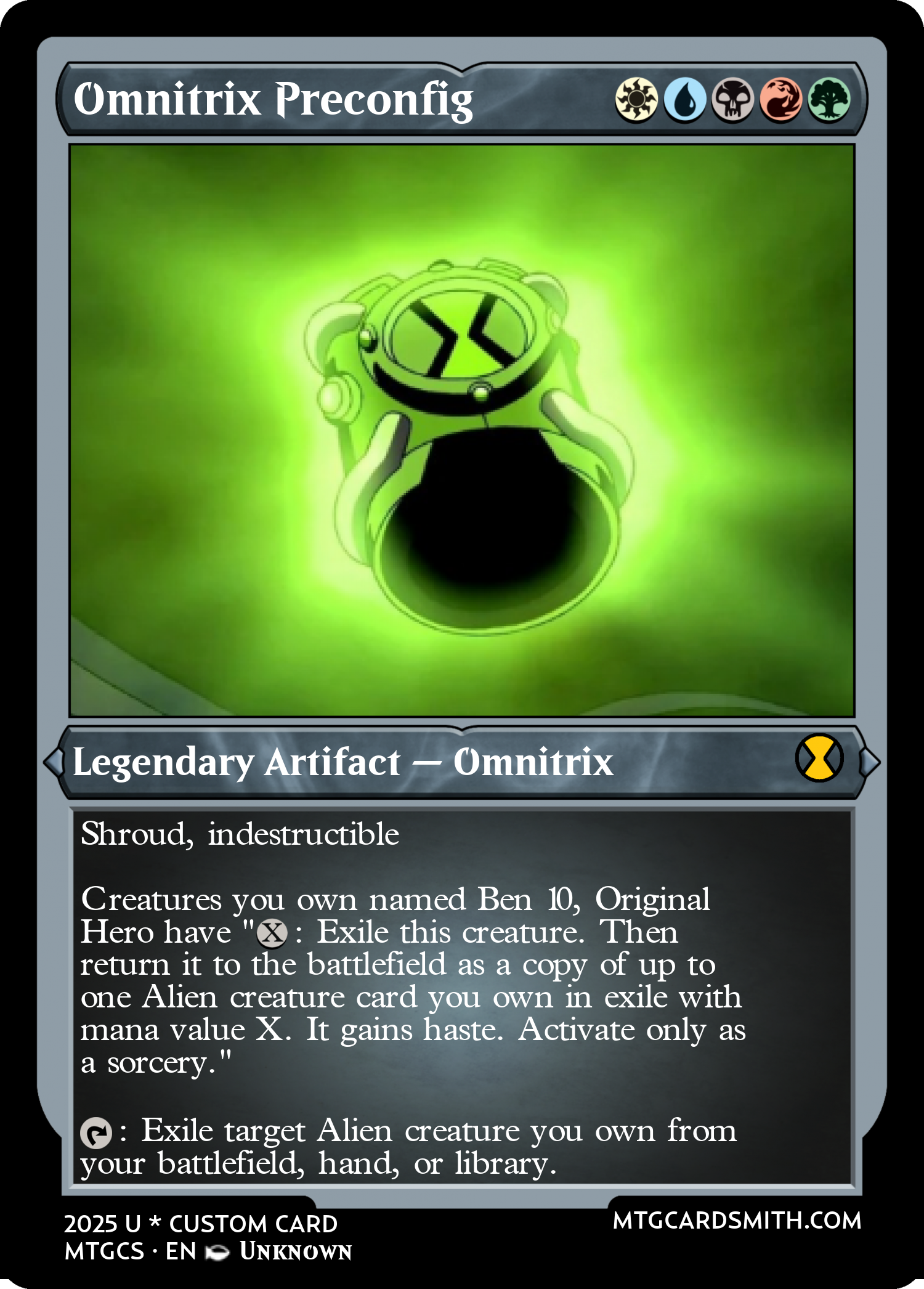 Omnitrix Preconfig