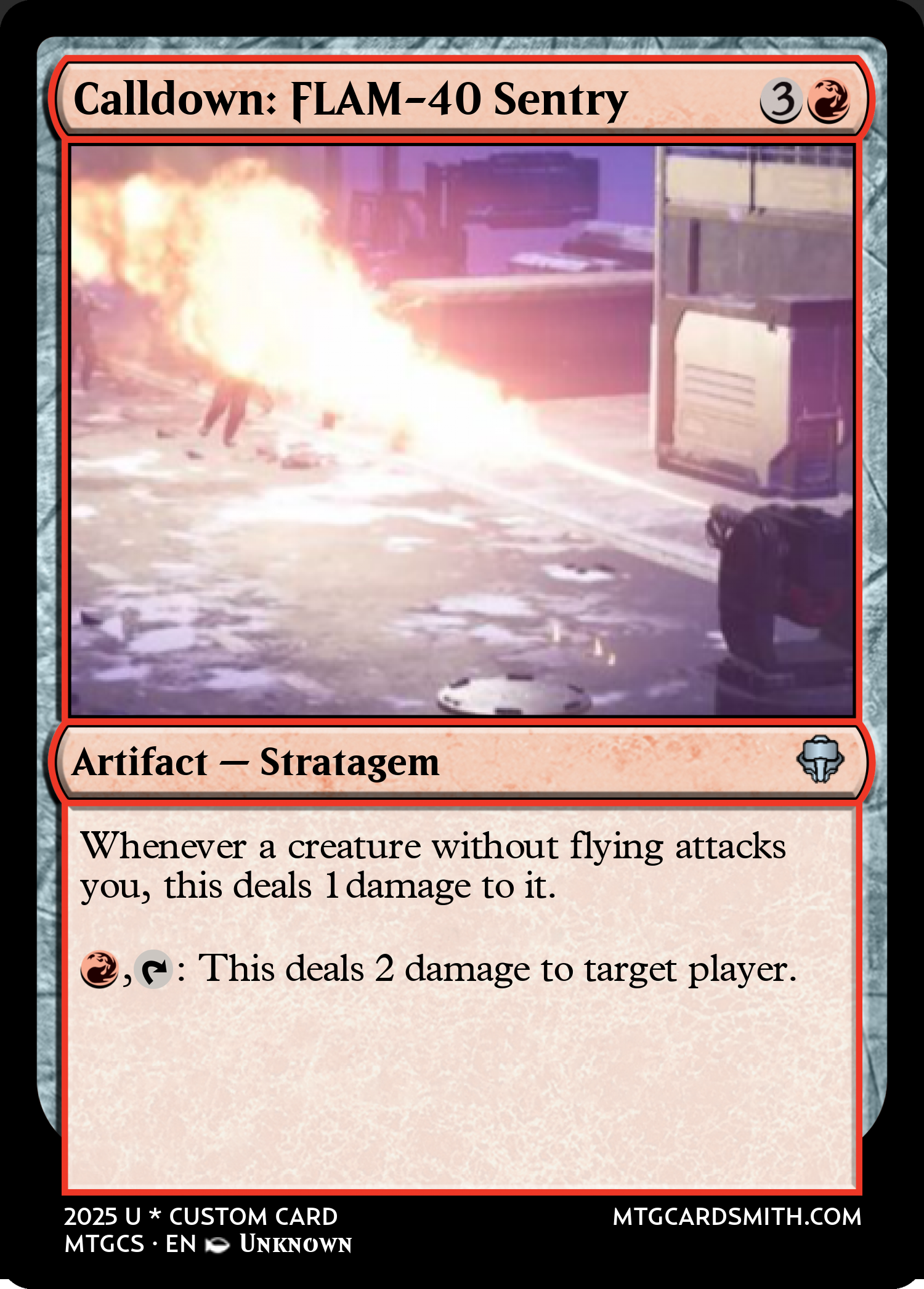 Calldown: FLAM-40 Sentry