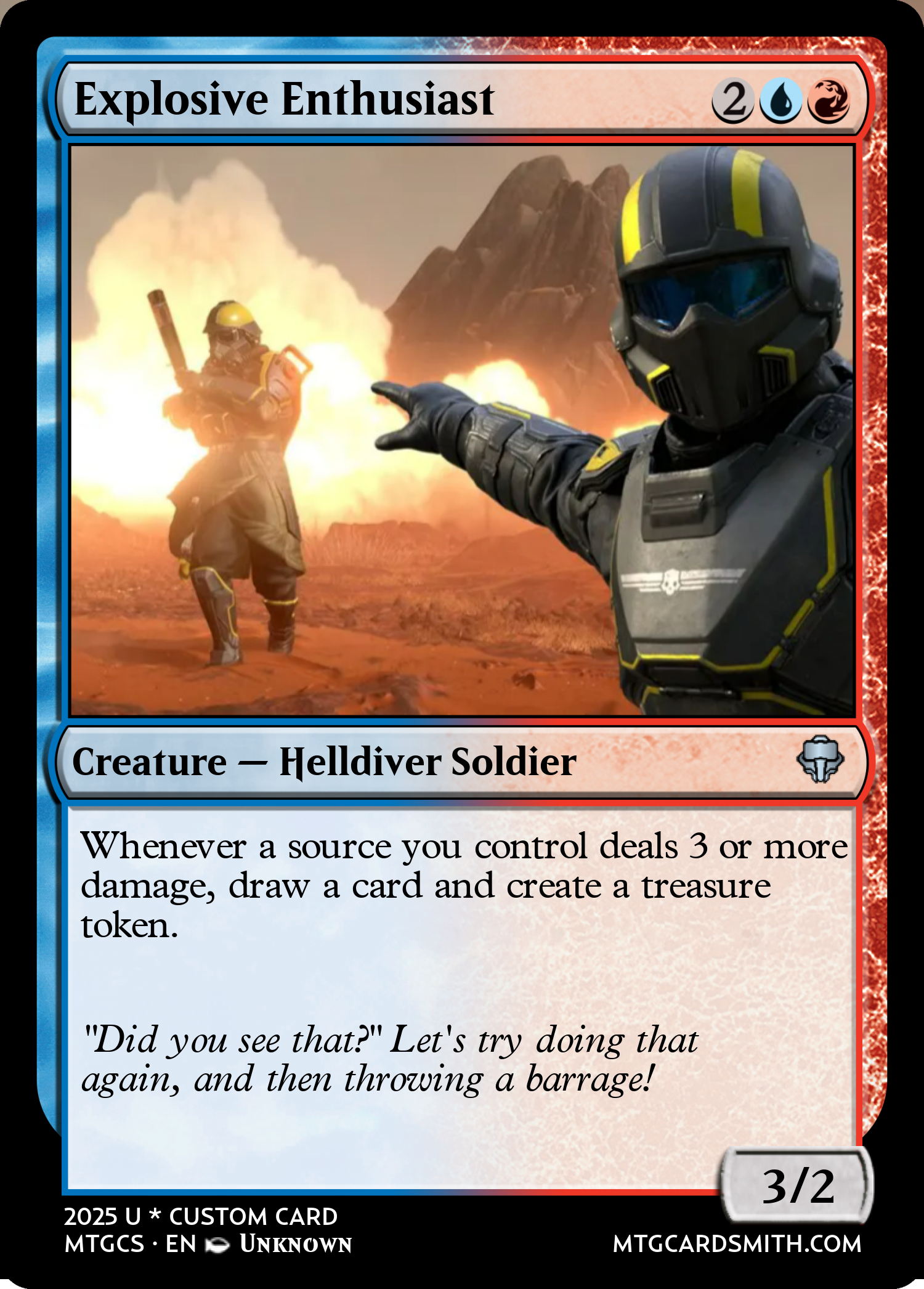 Explosive Enthusiast
