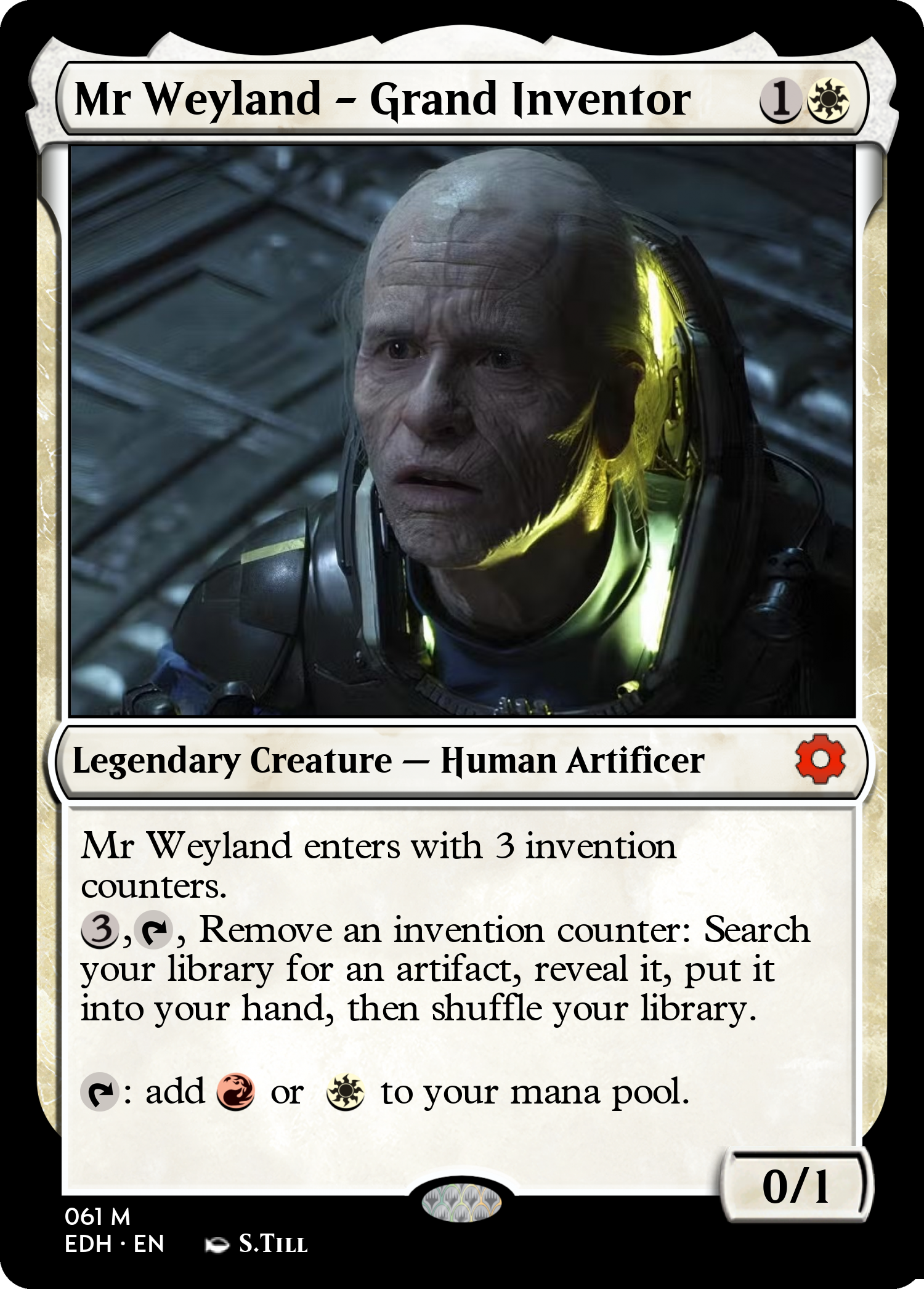 Mr Weyland - Grand Inventor
