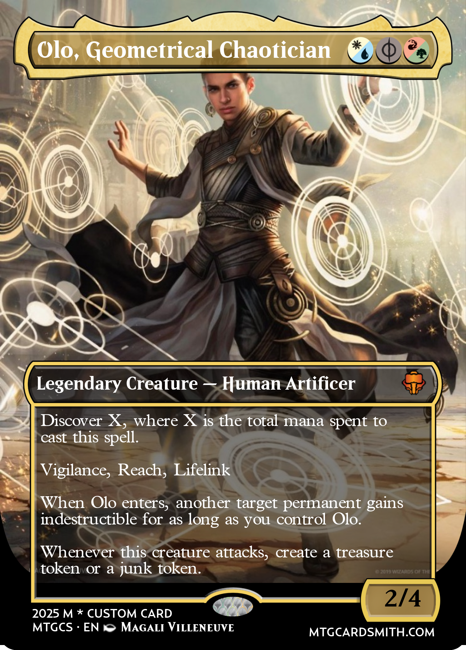 Olo, Geometrical Chaotician