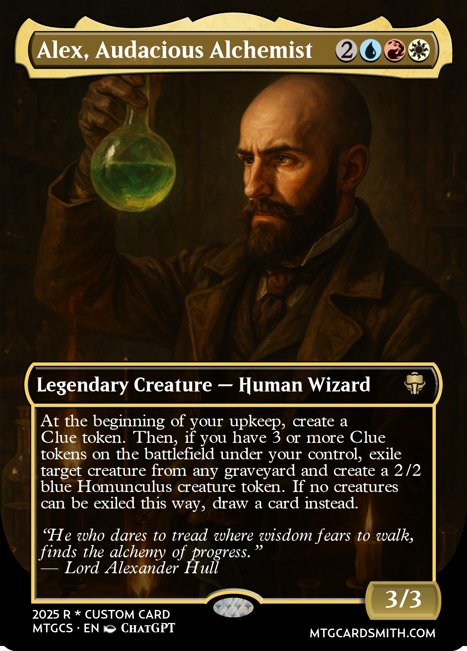Alex, Audacious Alchemist