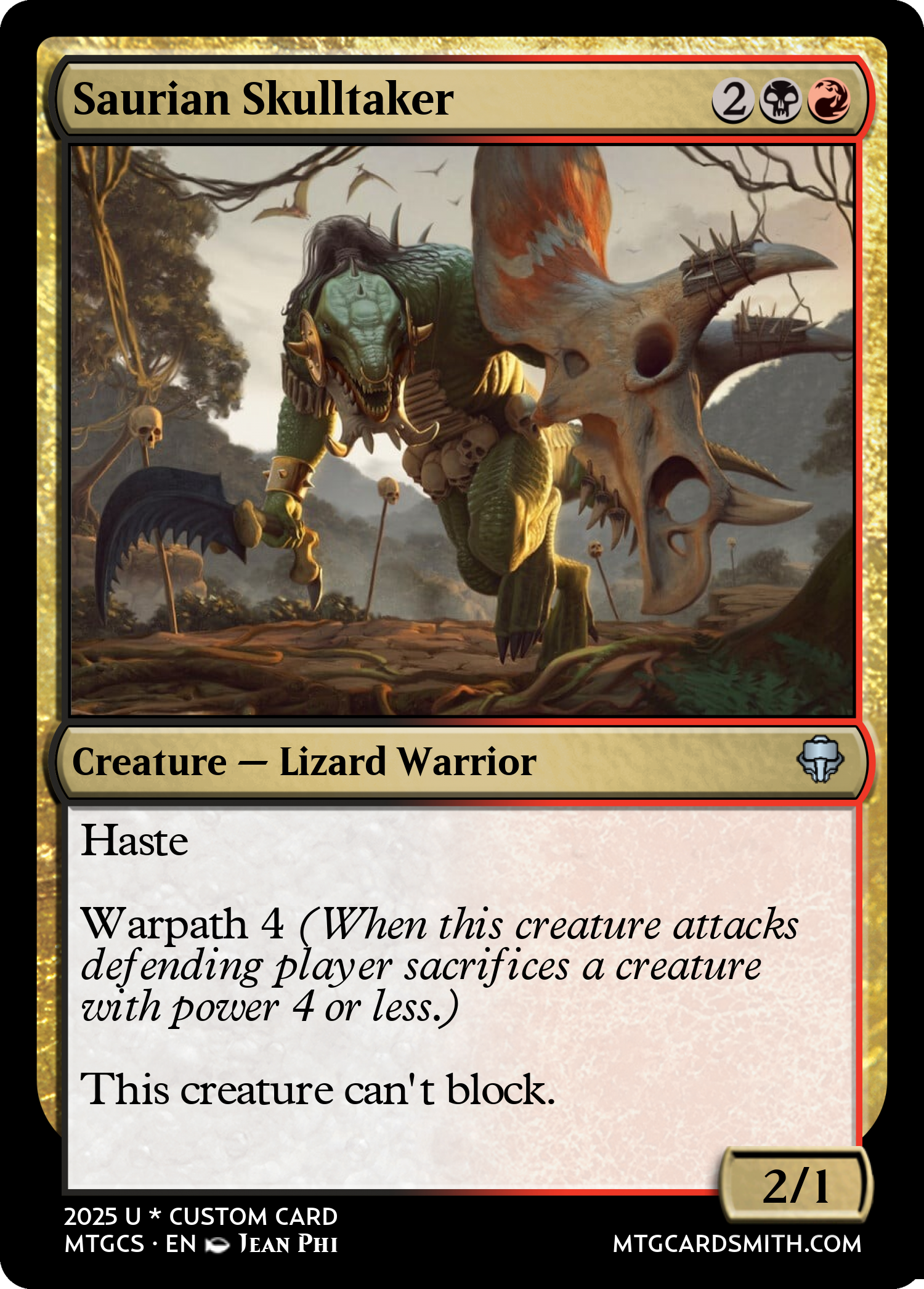 Saurian Skulltaker