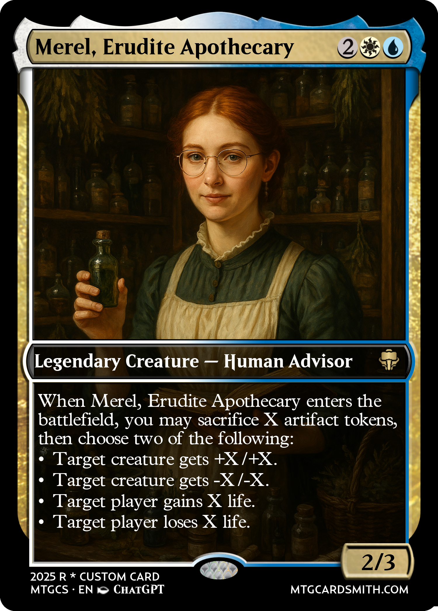Merel, Erudite Apothecary