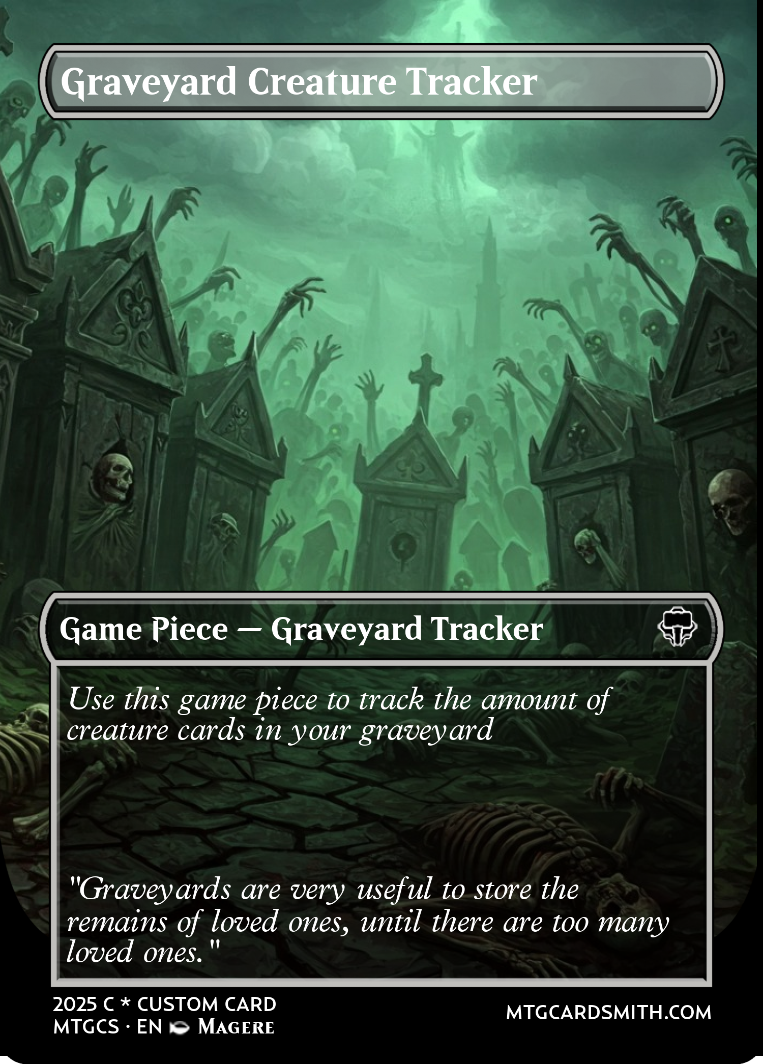 Graveyard Creature Tracker