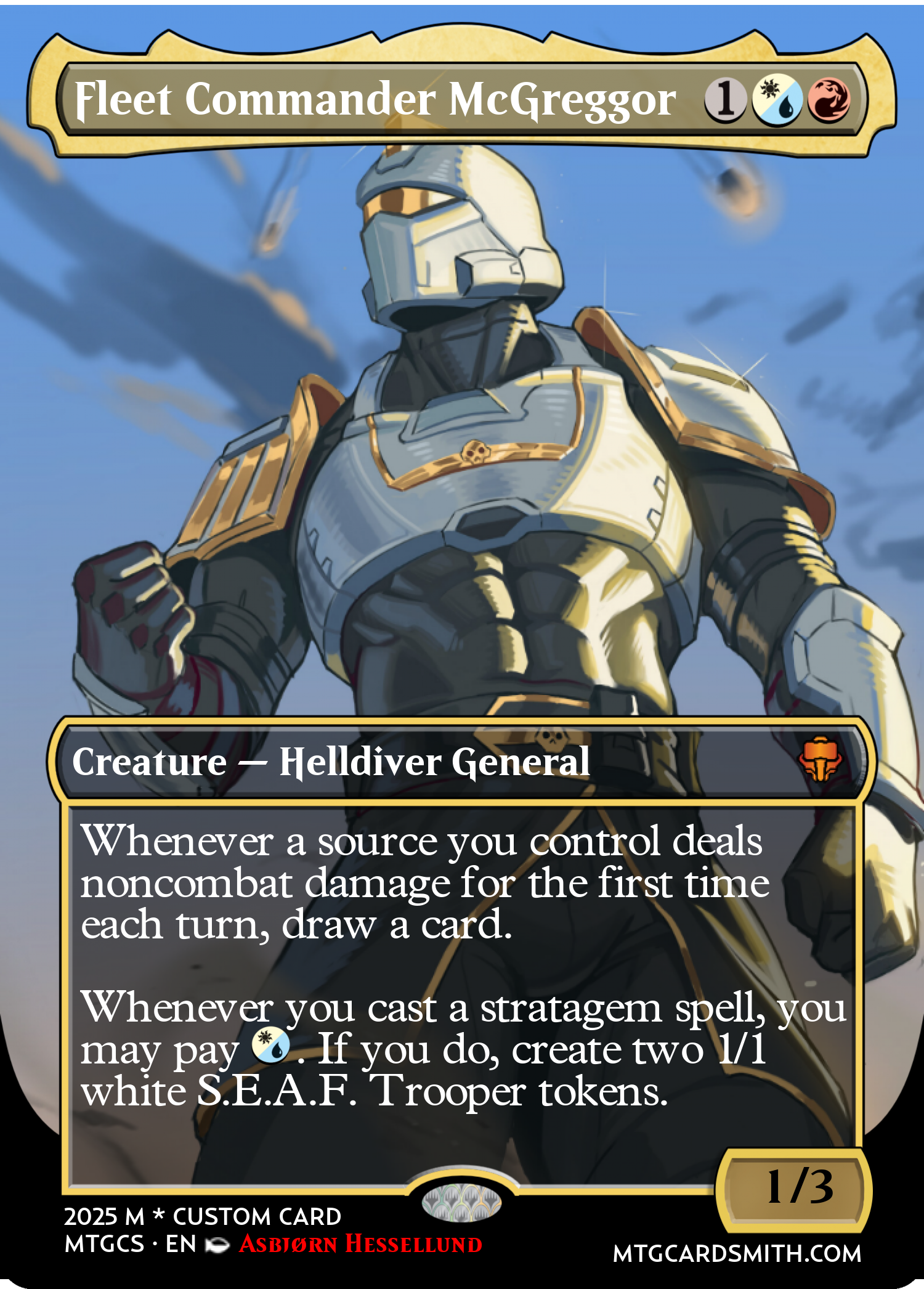 Fleet Commander McGreggor