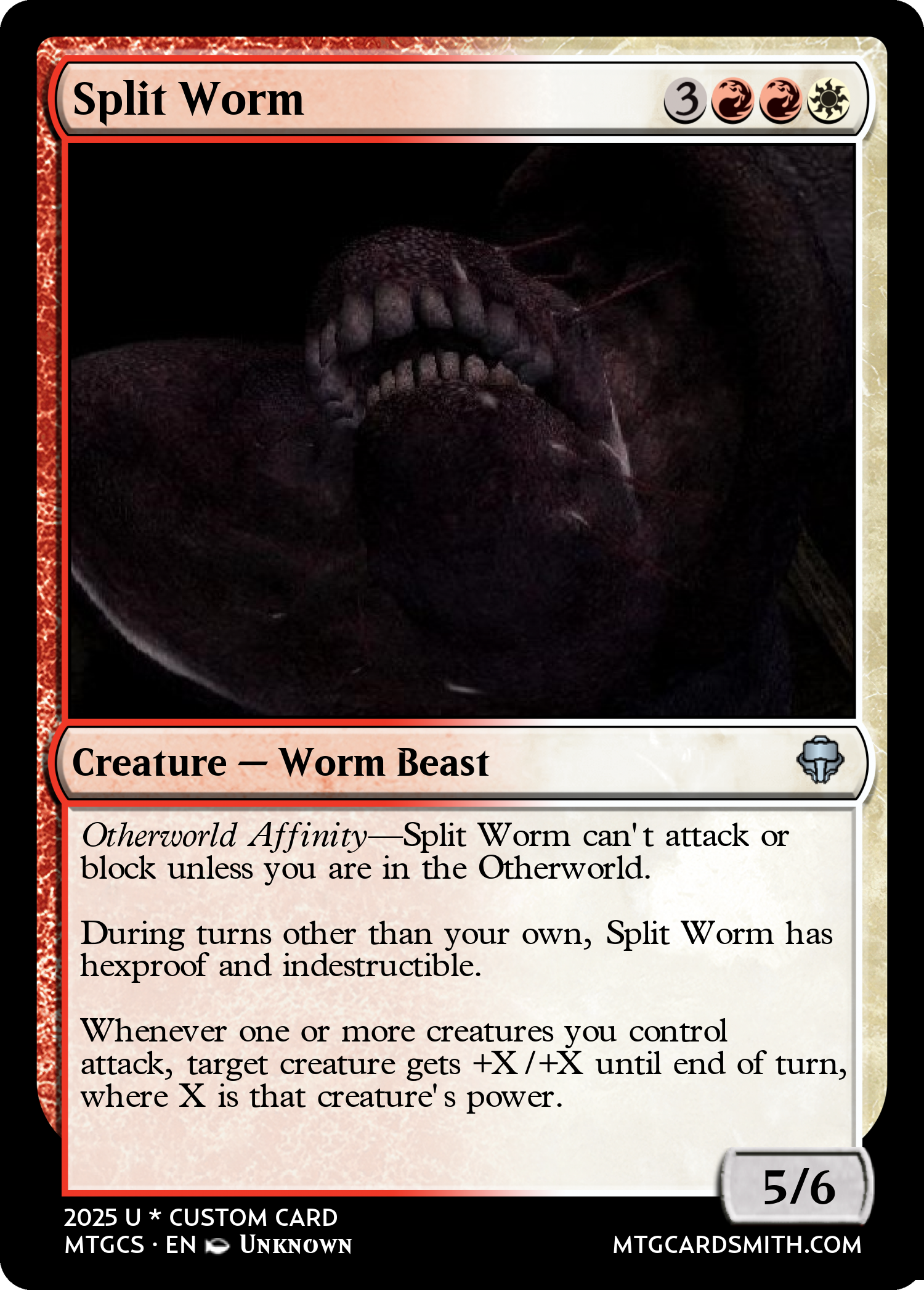 Split Worm