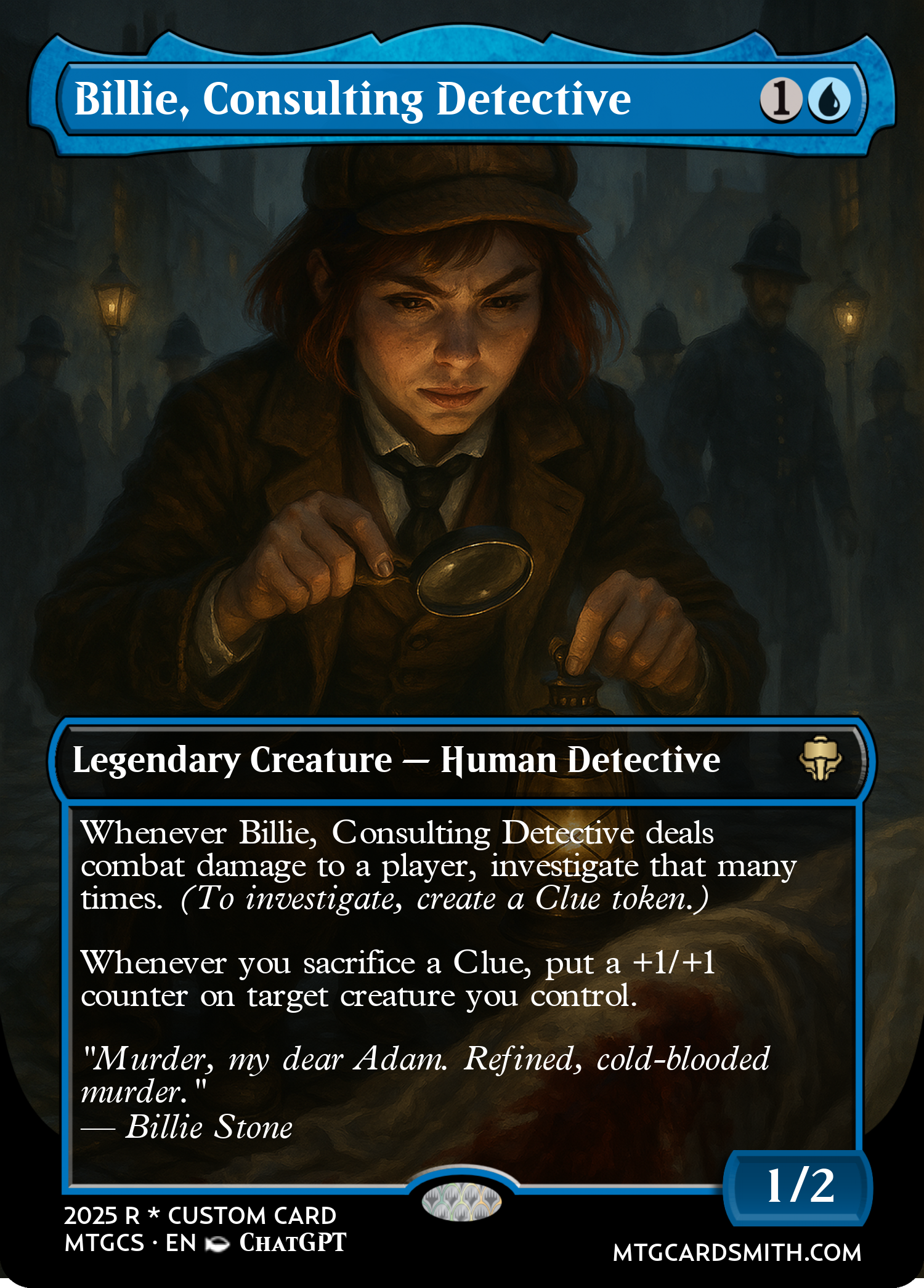 Billie, Consulting Detective