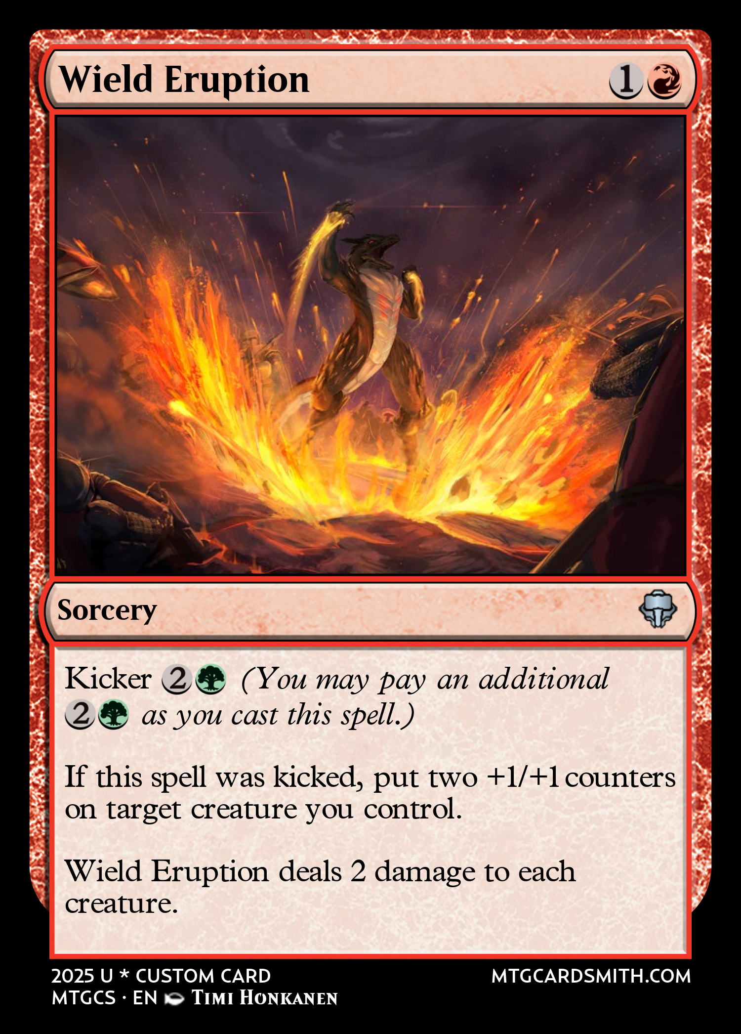 Wield Eruption