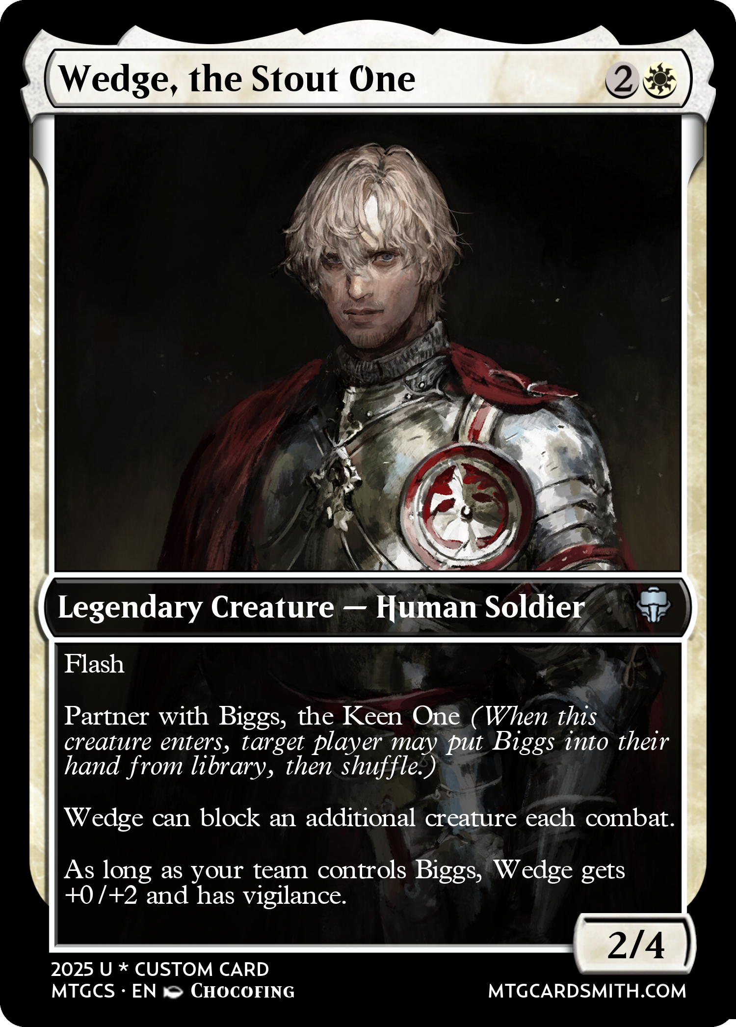 Wedge, the Stout One
