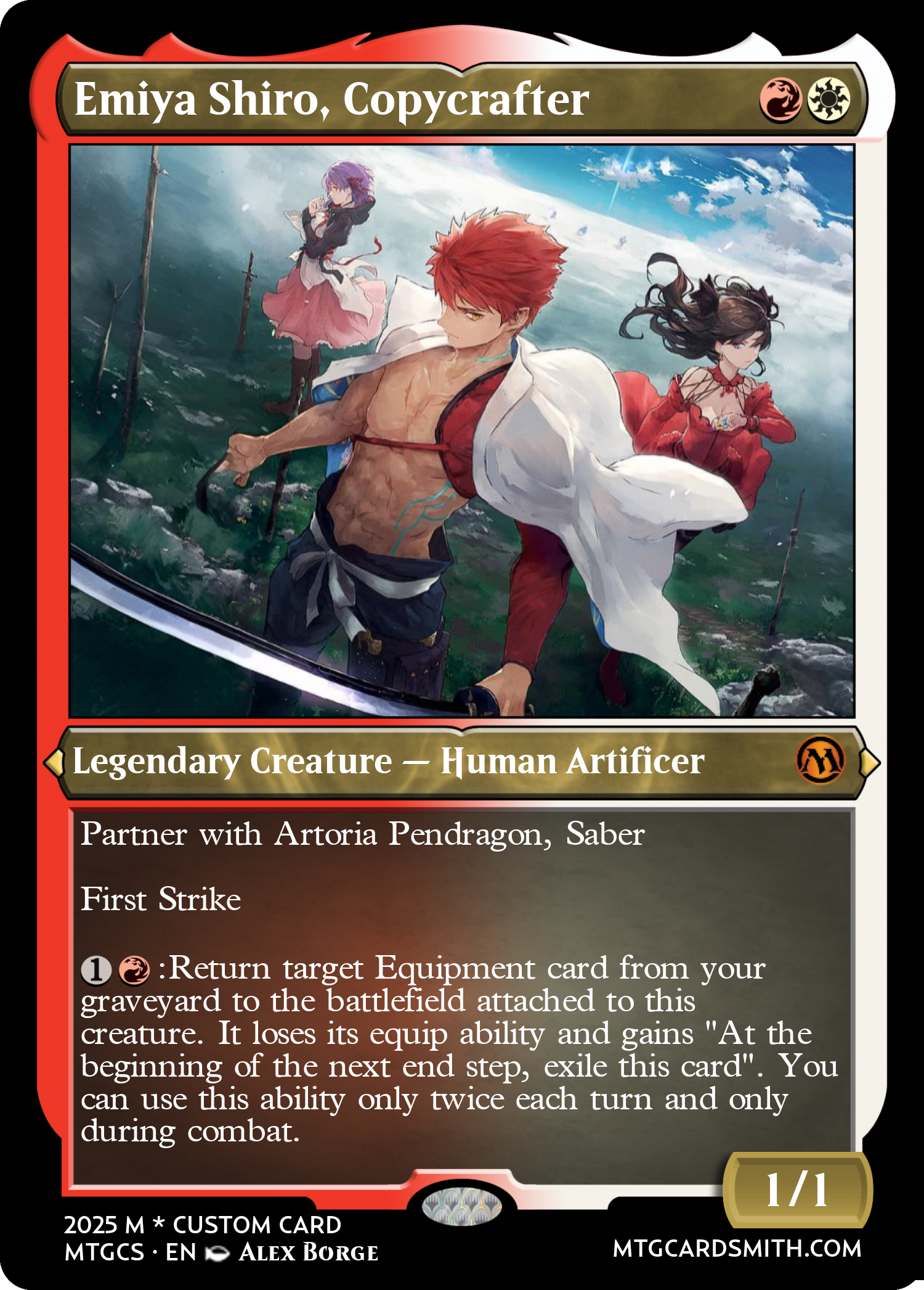 Emiya Shiro, Copycrafter