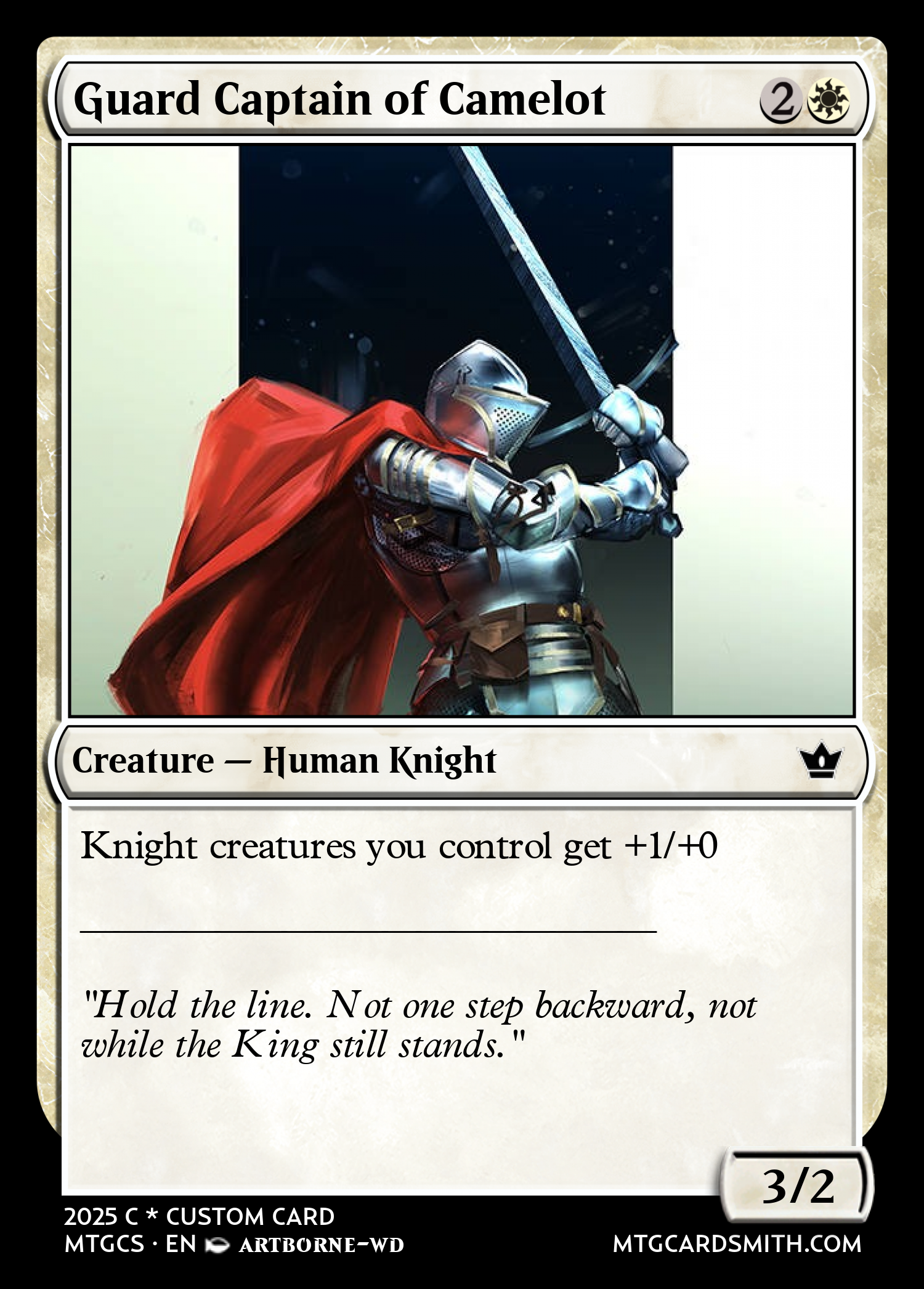 Guard Captain of Camelot