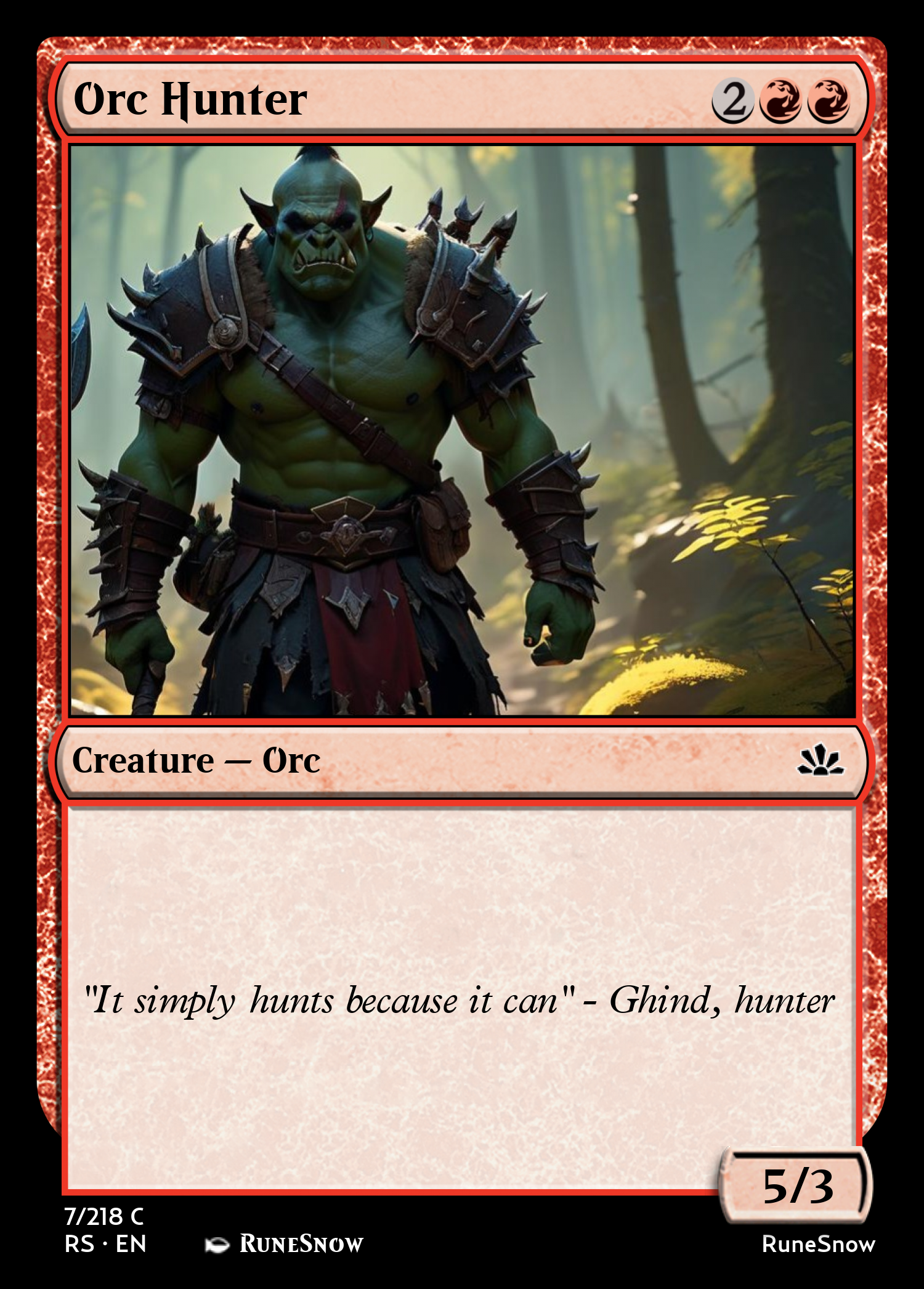 Orc Hunter