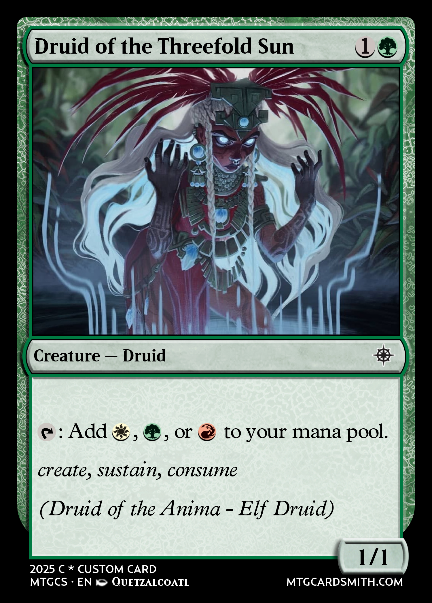 Druid of the Threefold Sun