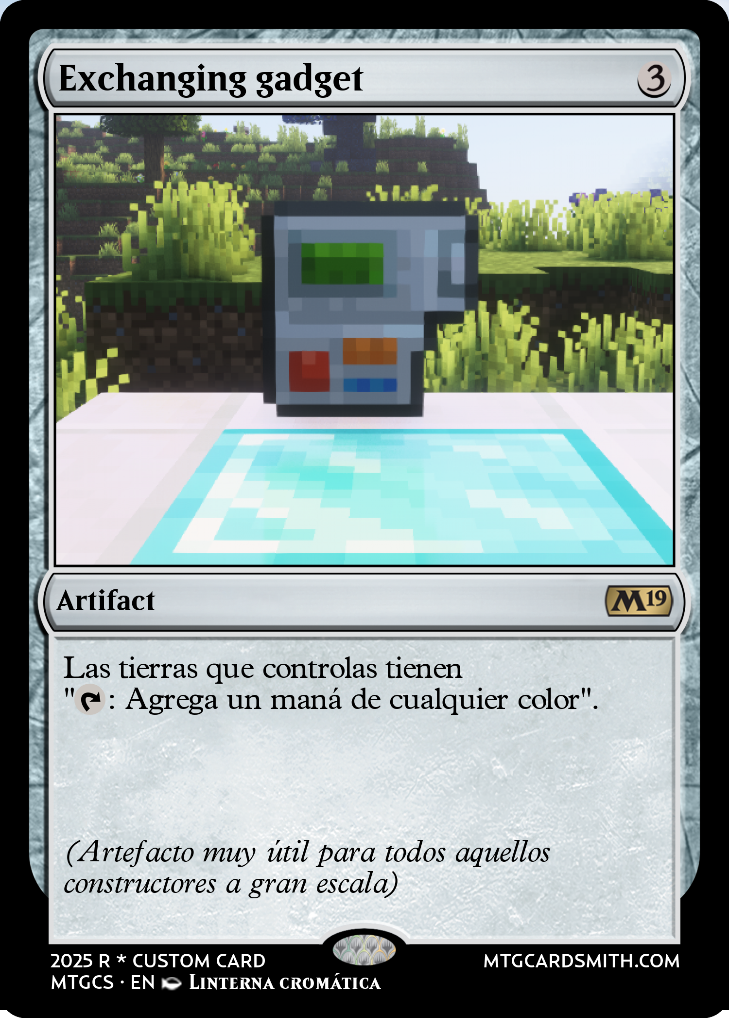 Exchanging gadget