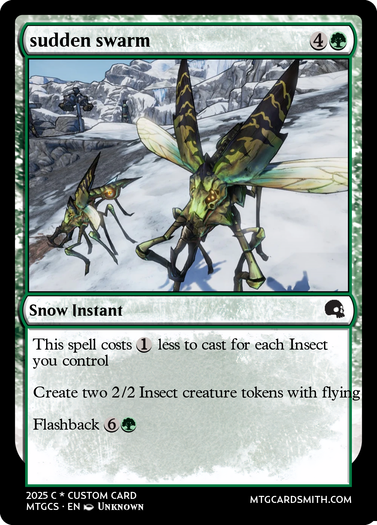 sudden swarm