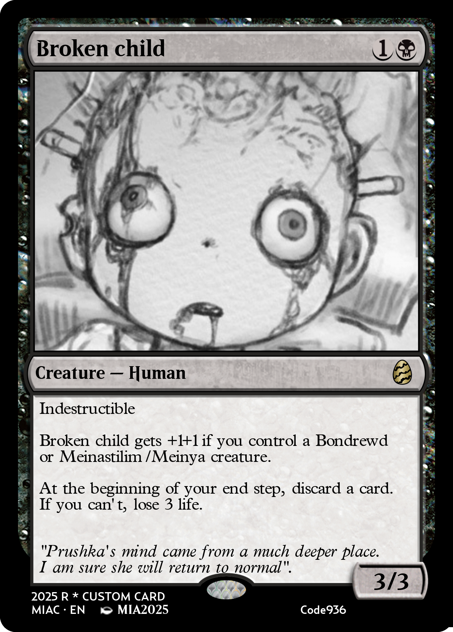Broken child