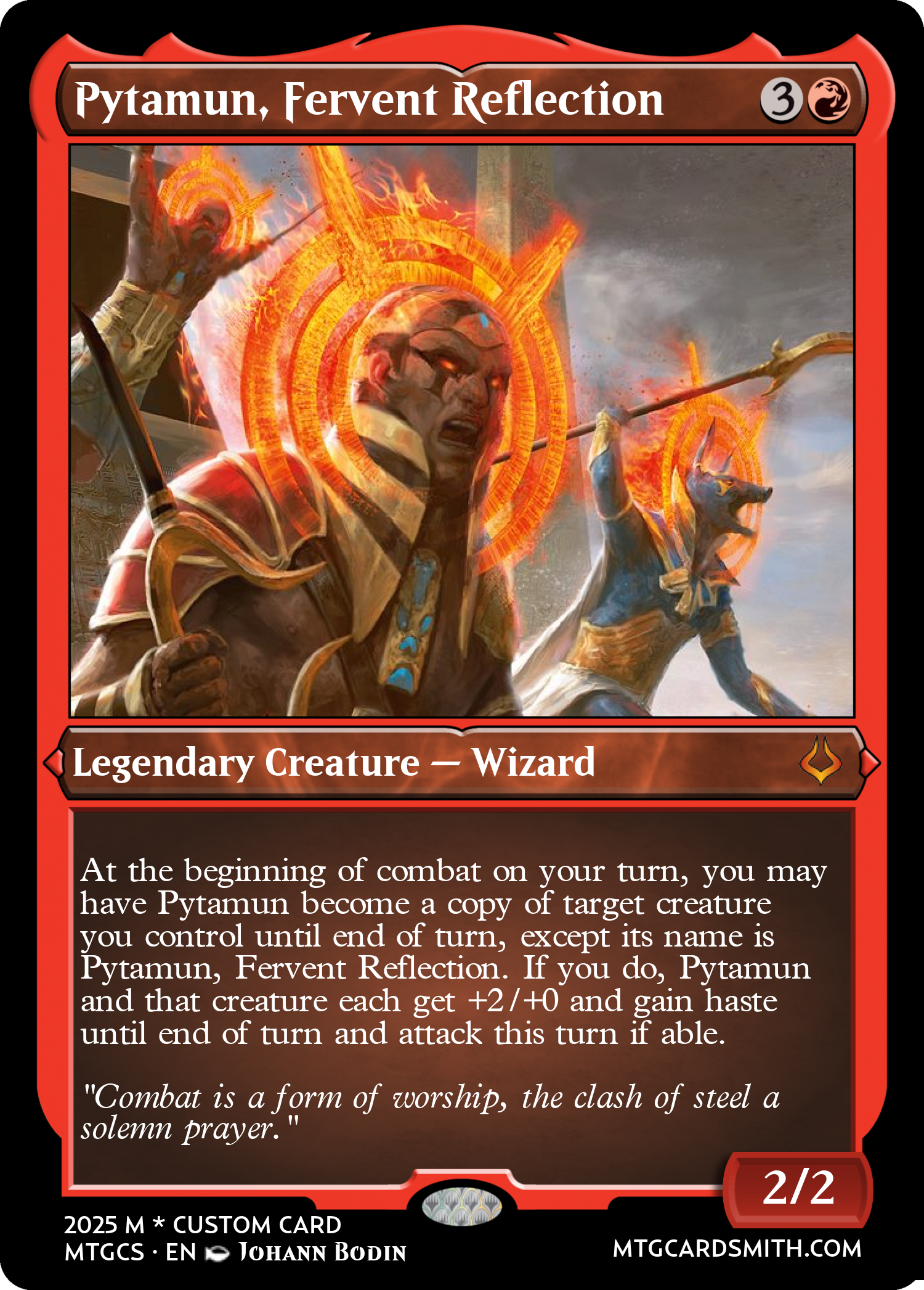 Pytamun, Fervent Reflection
