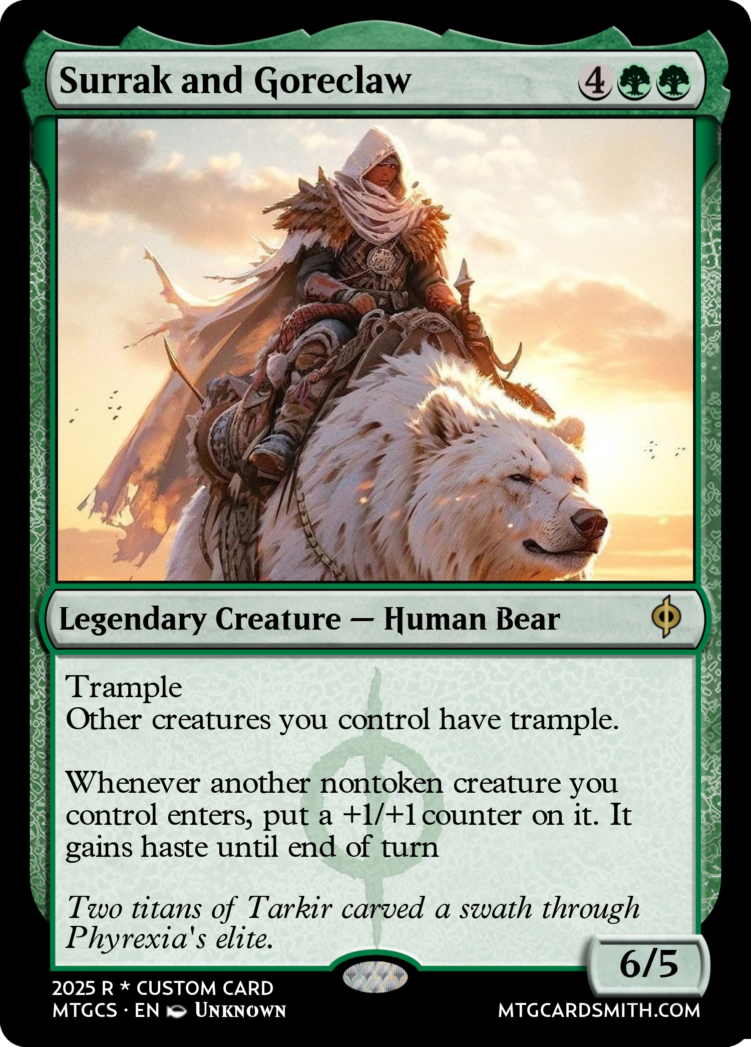 Surrak and Goreclaw