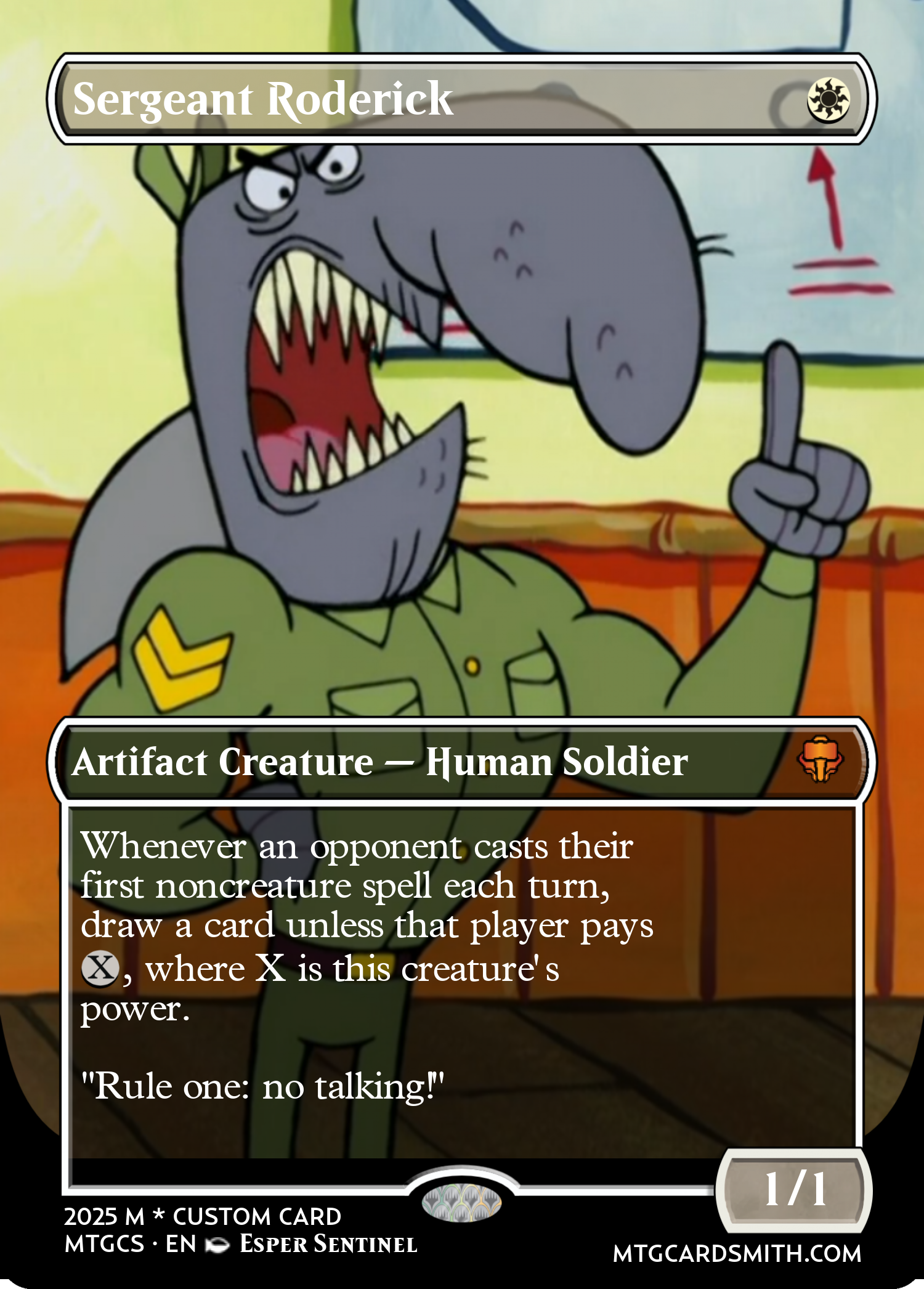 Sergeant Roderick