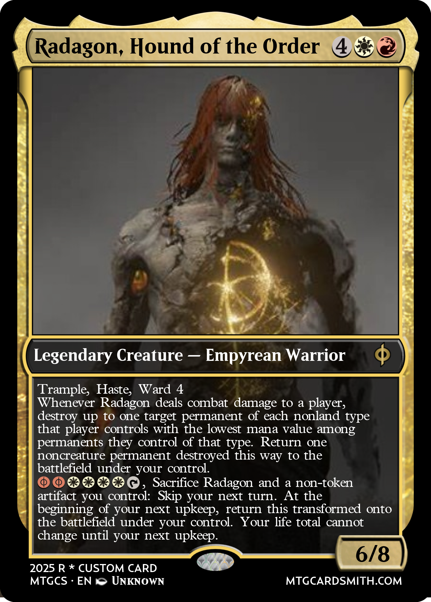 Radagon, Hound of the Order