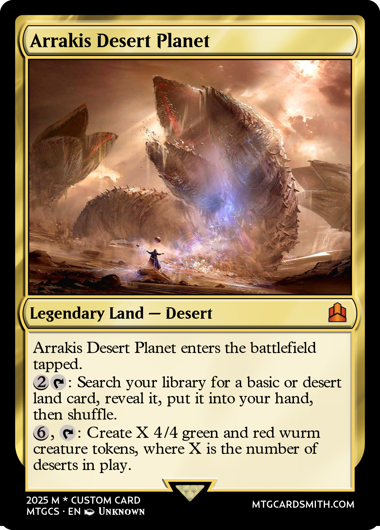 Arrakis Desert Planet