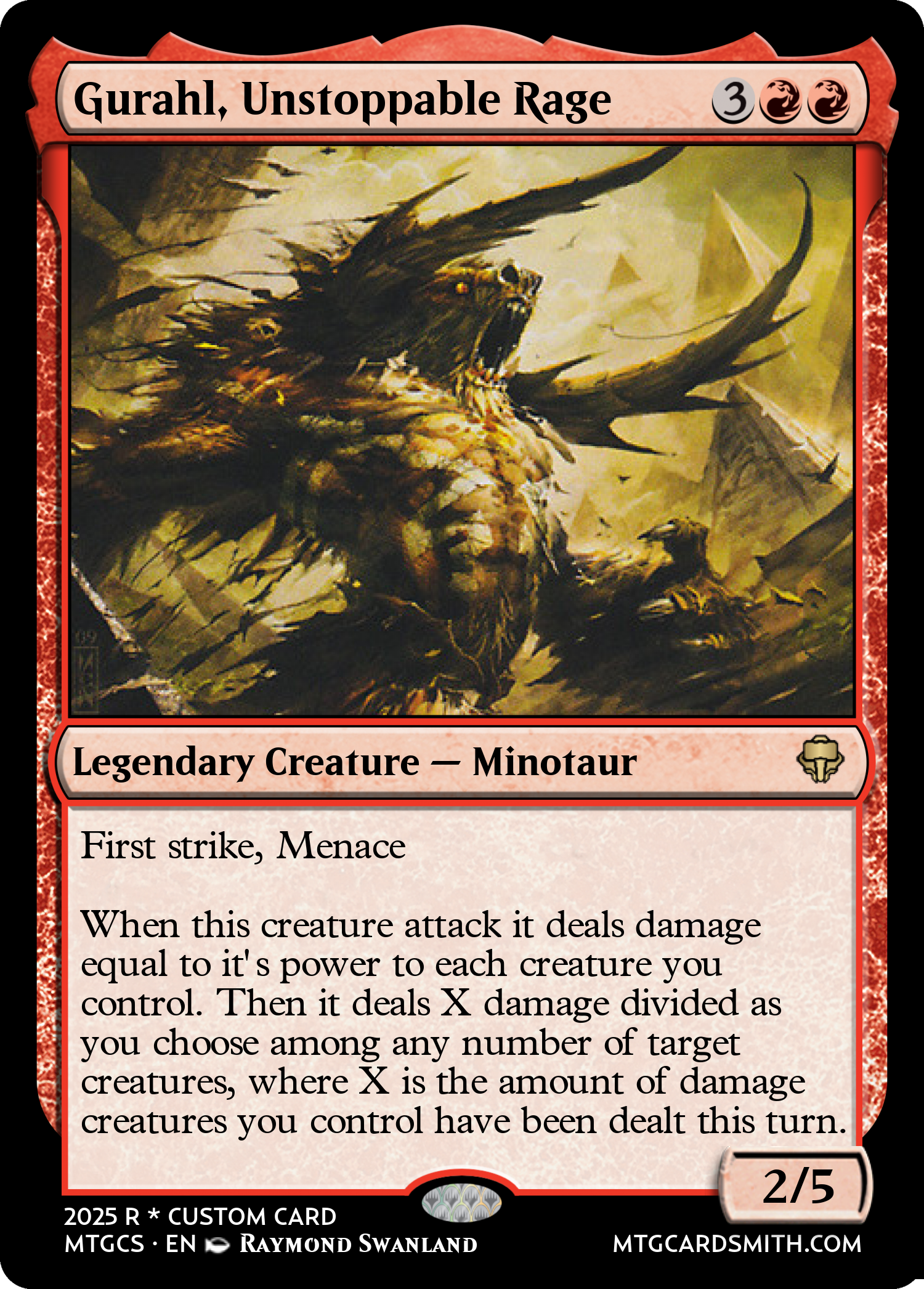 Gurahl, Unstoppable Rage