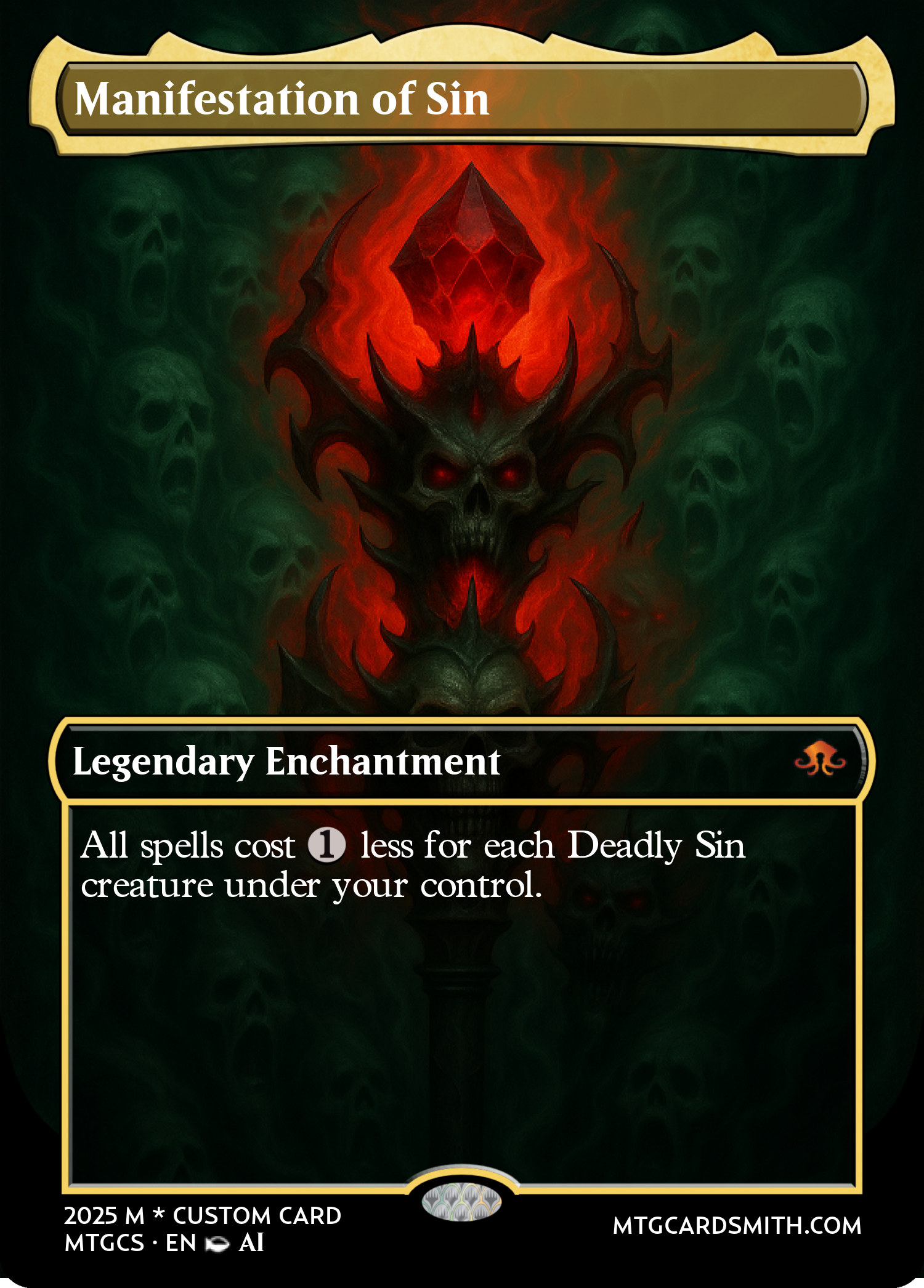Manifestation of Sin 