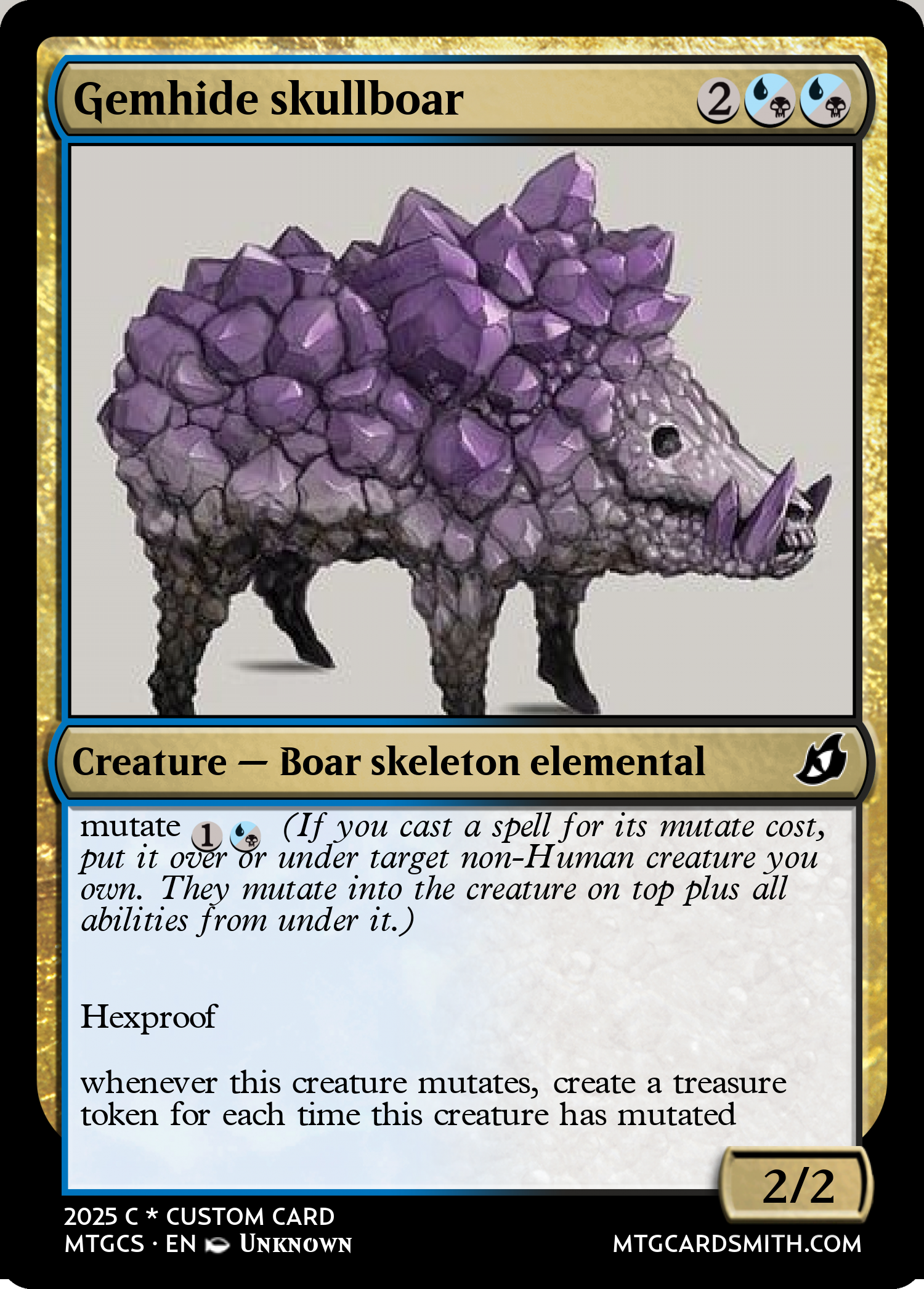 Gemhide skullboar