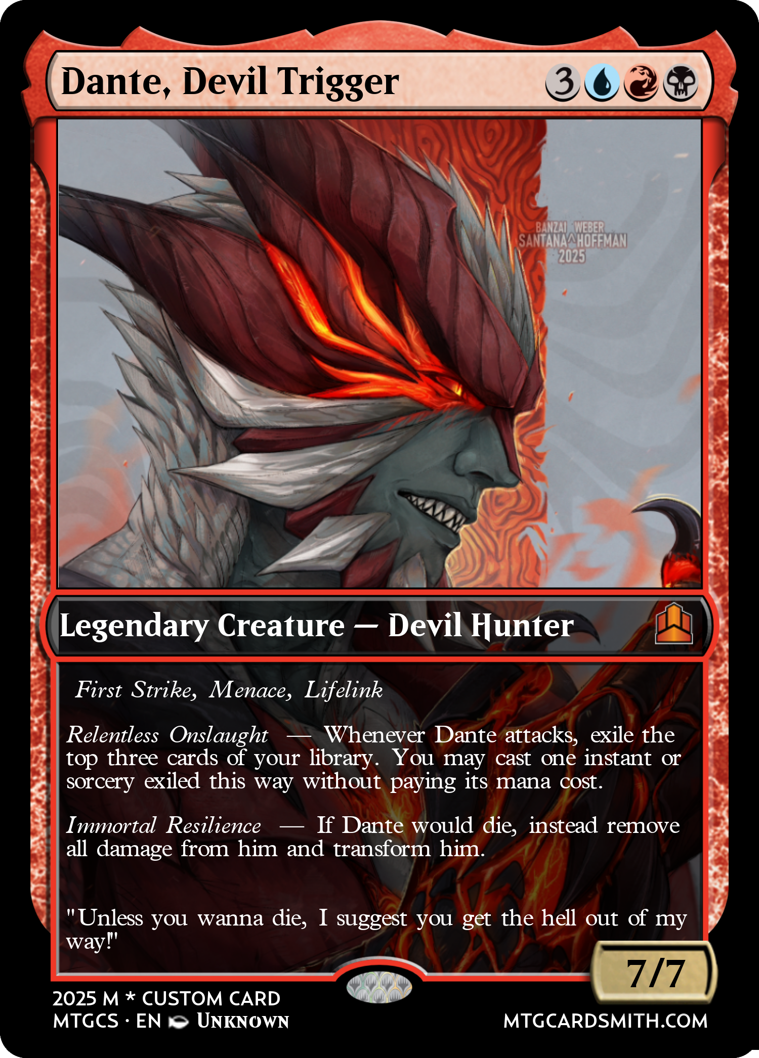 Dante, Devil Trigger