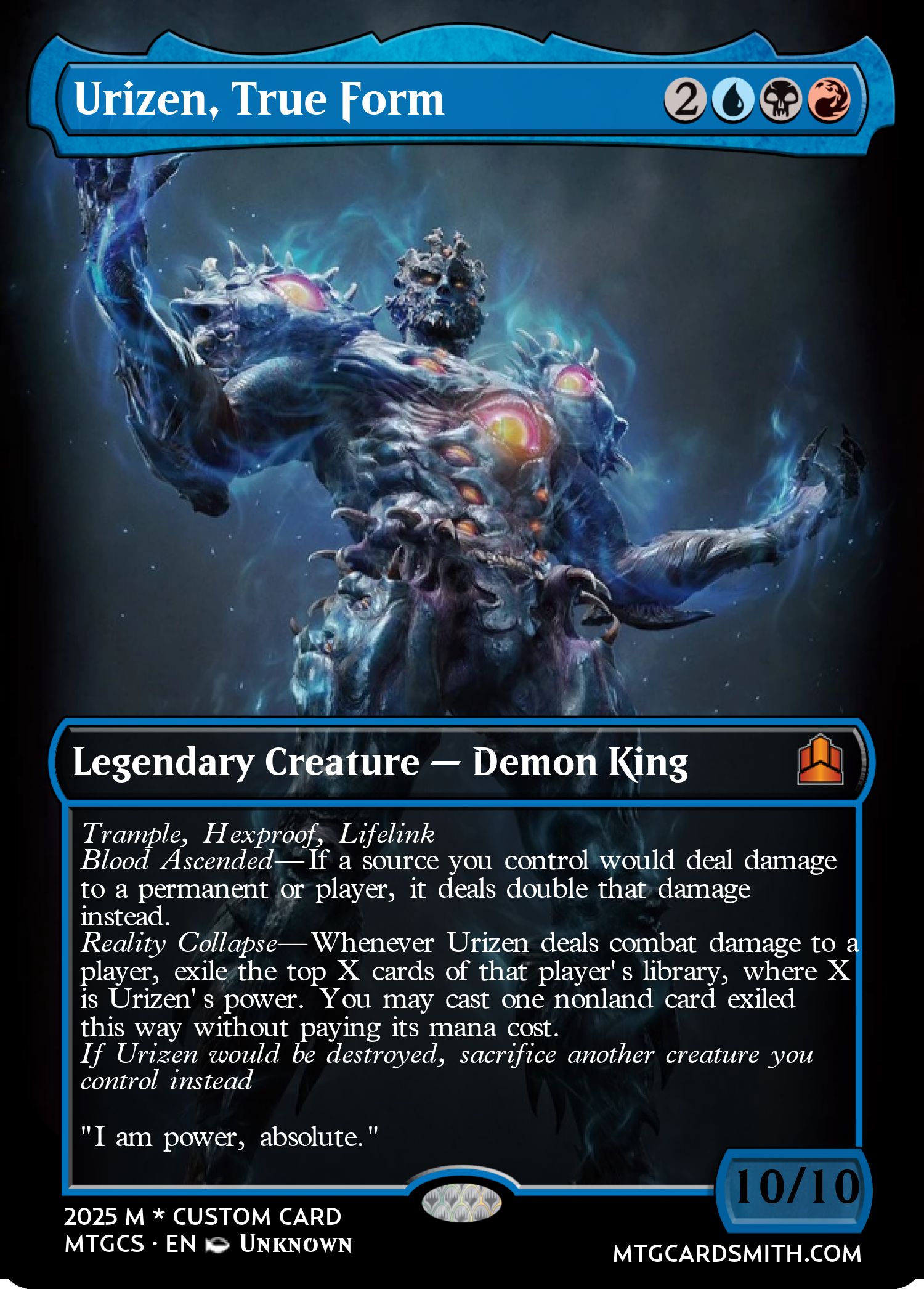 Urizen, True Form